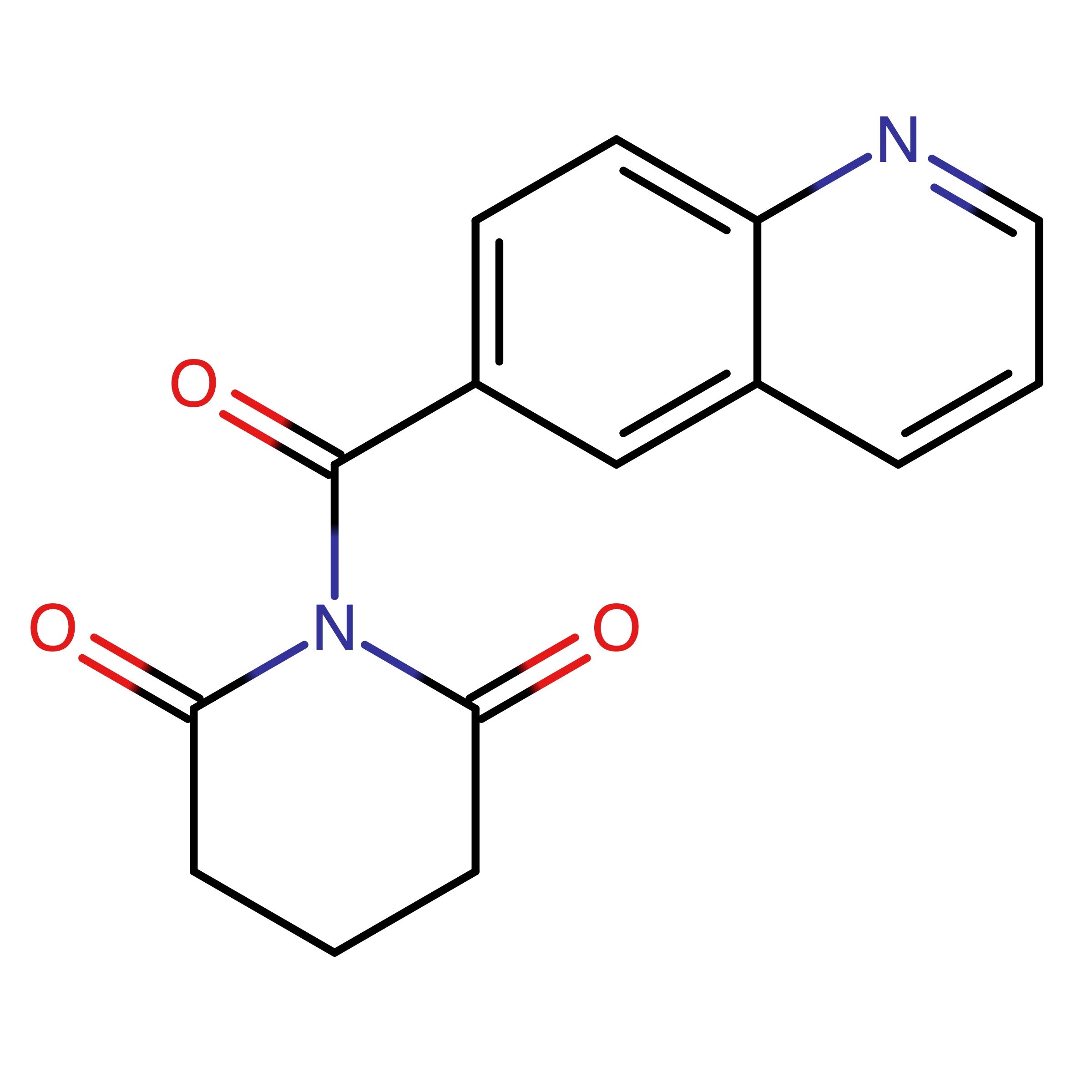CAS RN 2098219-90-8 | 1-(Quinoline-6-carbonyl)piperidine-2,6-dione