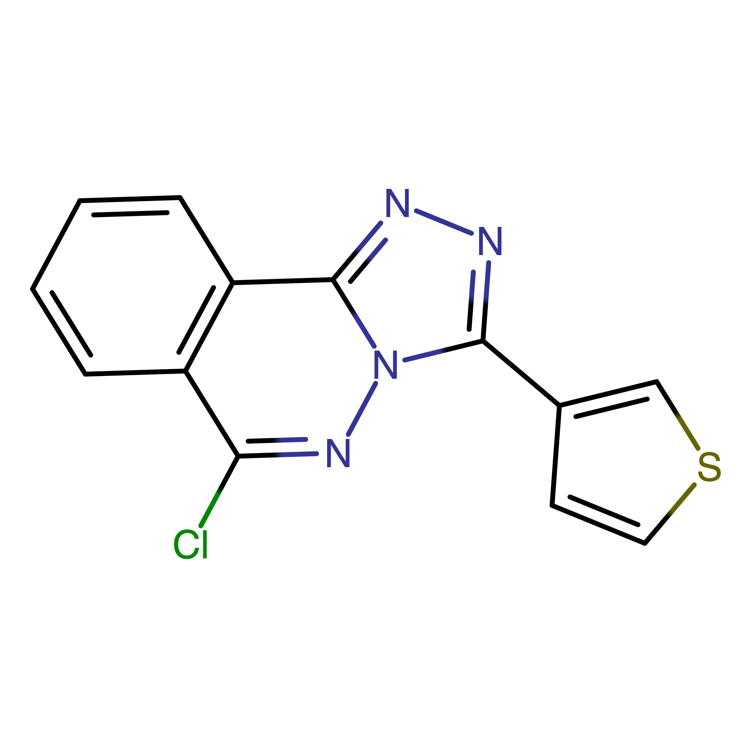 CAS RN 2101477-07-8 | 6-Chloro-3-(thiophen-3-yl)-[1,2,4]triazolo[3,4-a]phthalazine