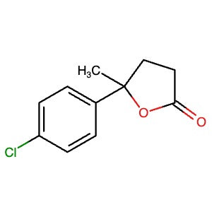 21034-35-5 | 5-(4-Chlorophenyl)-5-methyldihydrofuran-2(3H)-one - Hoffman Fine Chemicals
