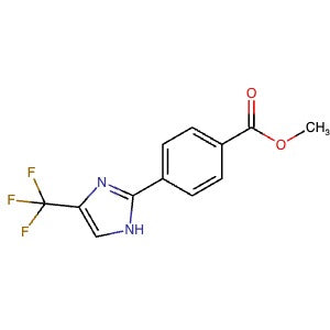 2106447-92-9 | Methyl 4-(4-(trifluoromethyl)-1H-imidazol-2-yl)benzoate - Hoffman Fine Chemicals