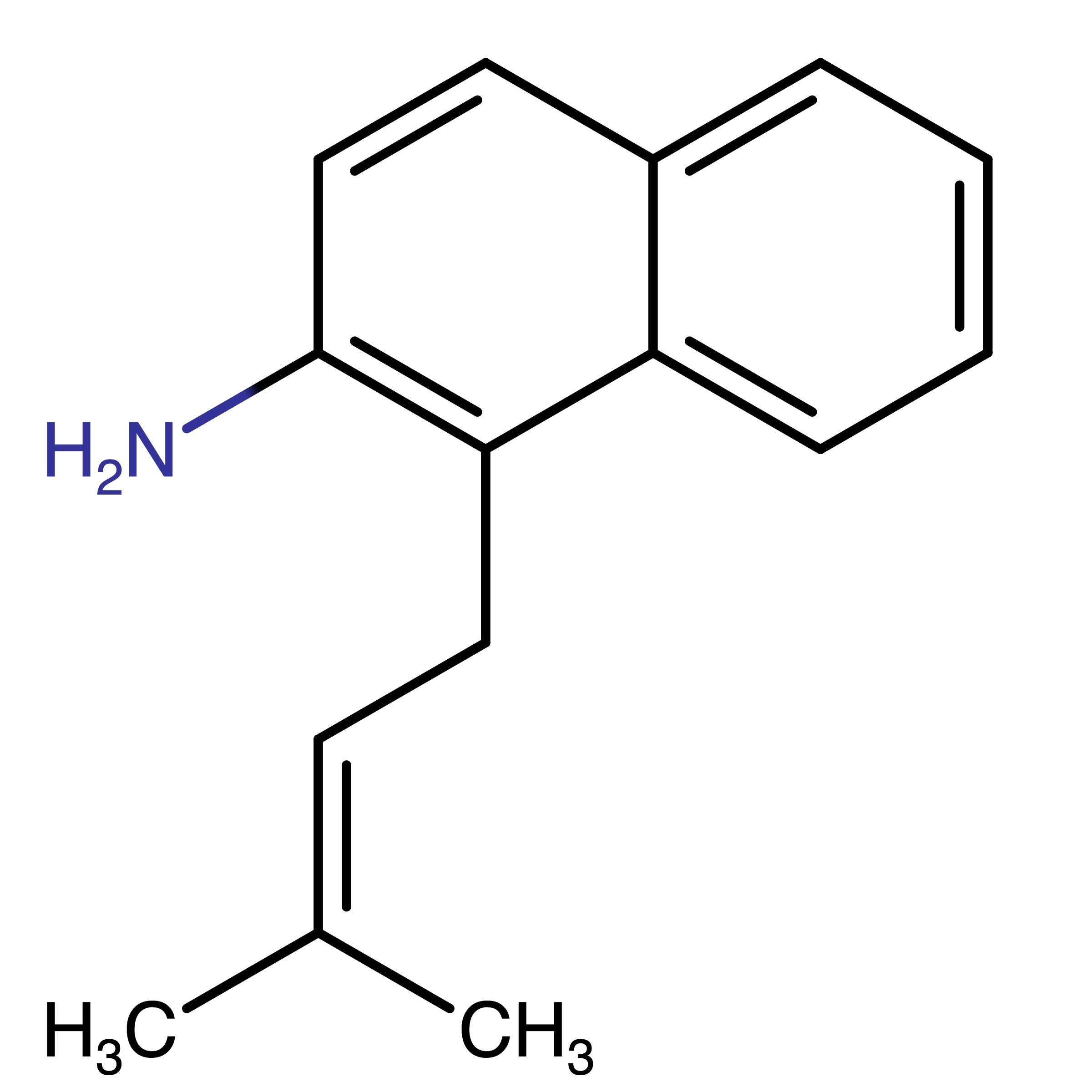 CAS RN 2122298-71-7 | 1-(3-Methylbut-2-en-1-yl)naphthalen-2-amine