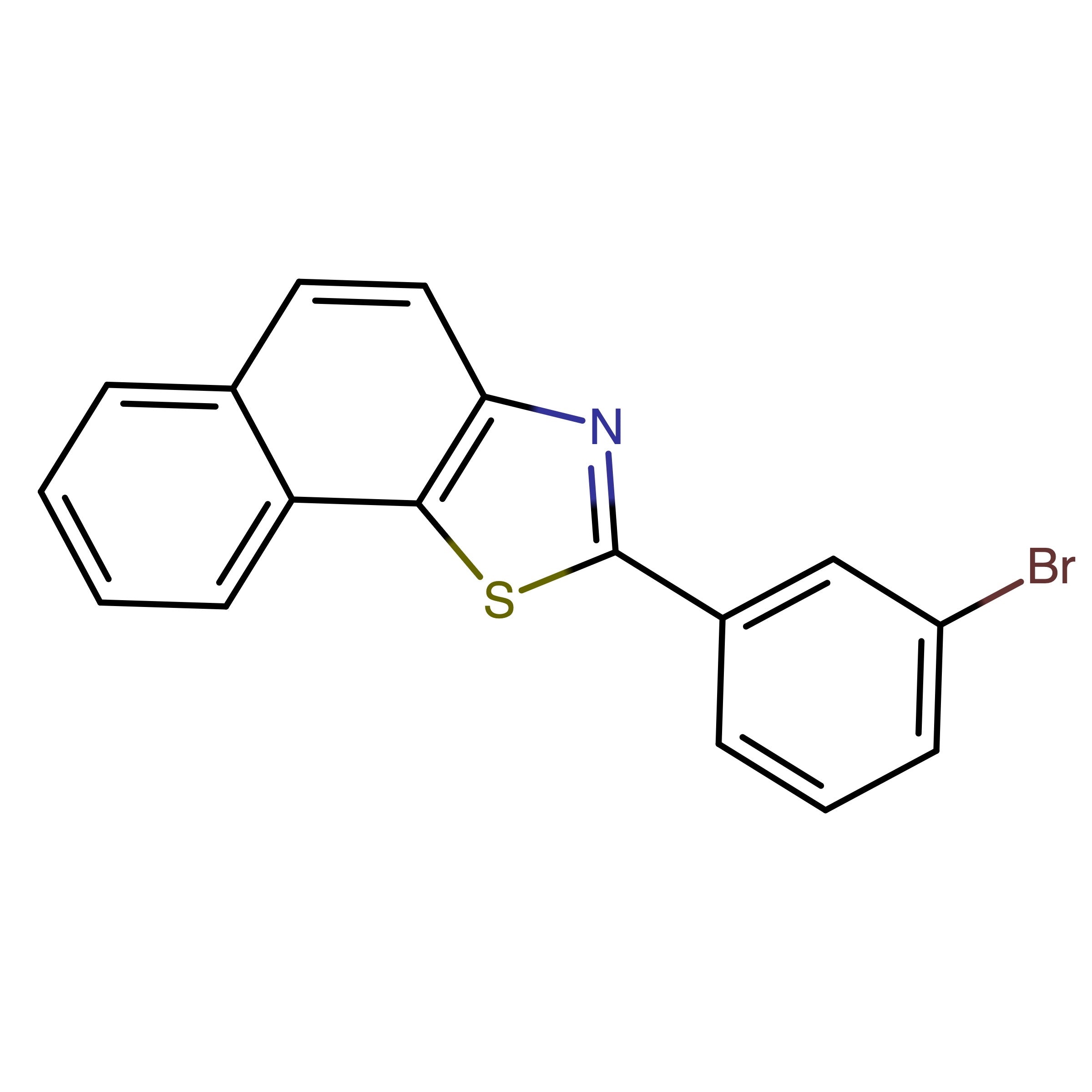CAS RN 2123451-94-3 | 2-(3-Bromophenyl)naphtho[2,1-d]thiazole