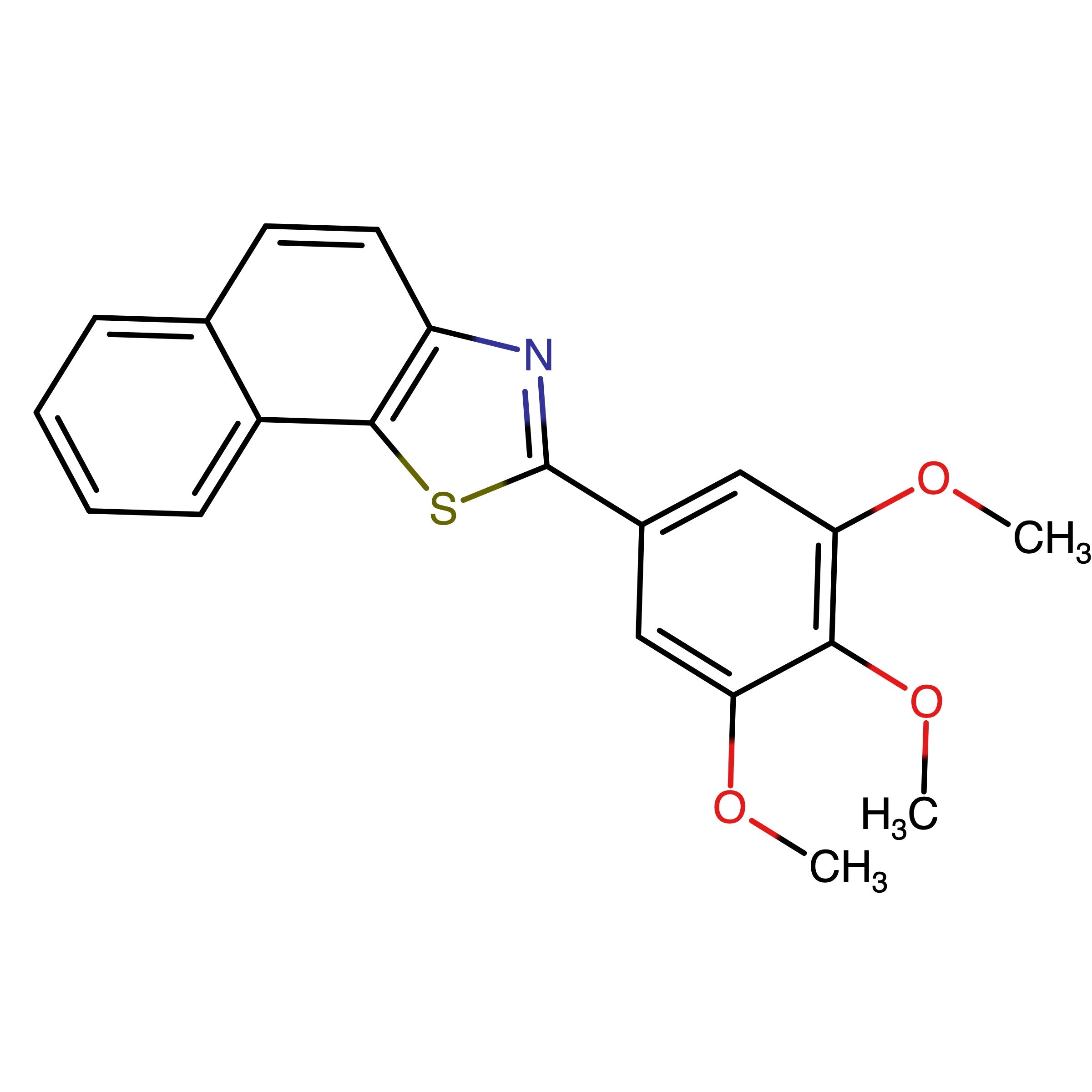 CAS RN 2123452-09-3 | 2-(3,4,5-Trimethoxyphenyl)naphtho[2,1-d]thiazole