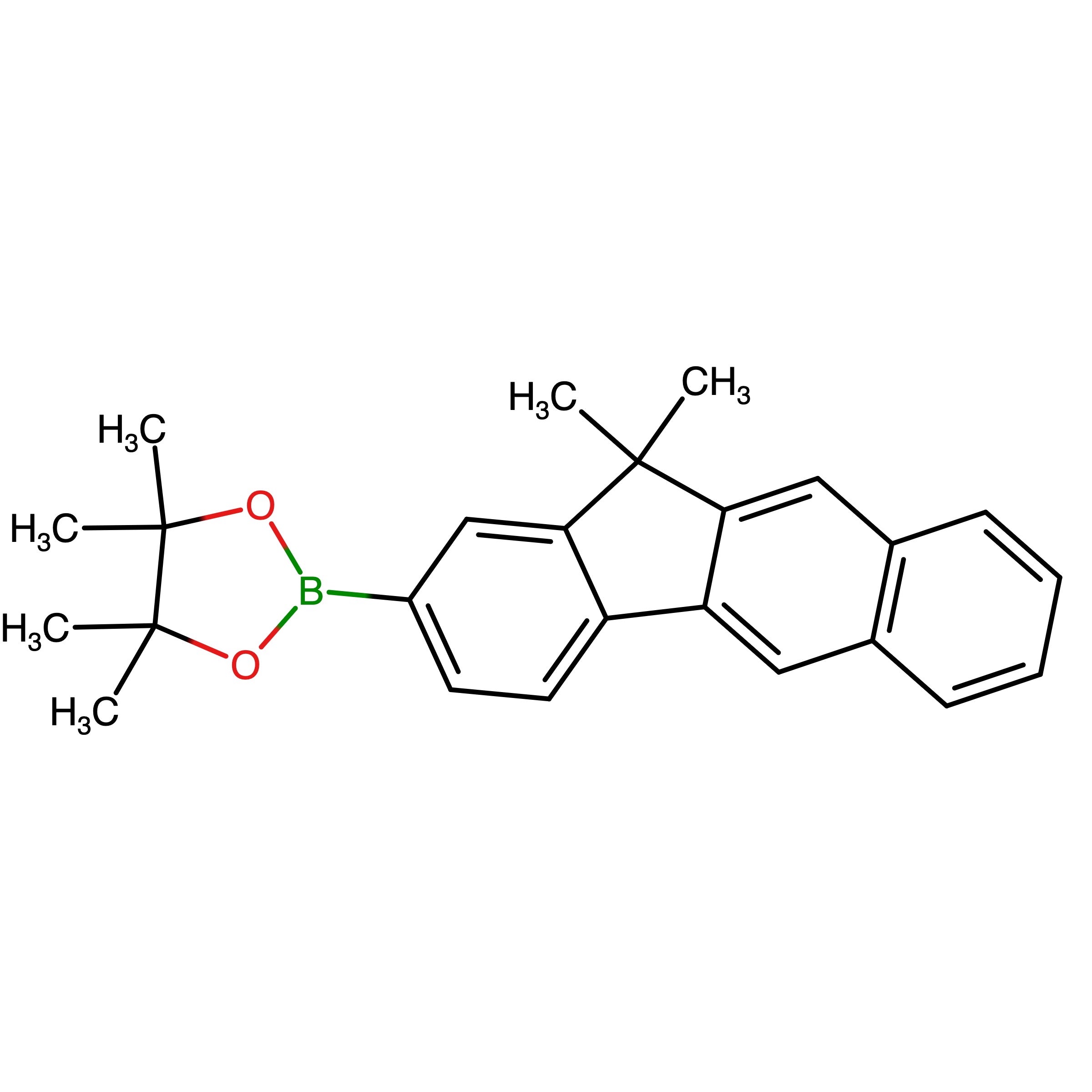 CAS RN 2124211-85-2 | 2-(11,11-Dimethyl-11H-benzo[b]fluoren-2-yl)-4,4,5,5-tetramethyl-1,3,2-dioxaborolane