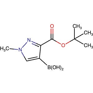 2125740-21-6 | (3-(tert-Butoxycarbonyl)-1-methyl-1H-pyrazol-4-yl)boronic acid - Hoffman Fine Chemicals