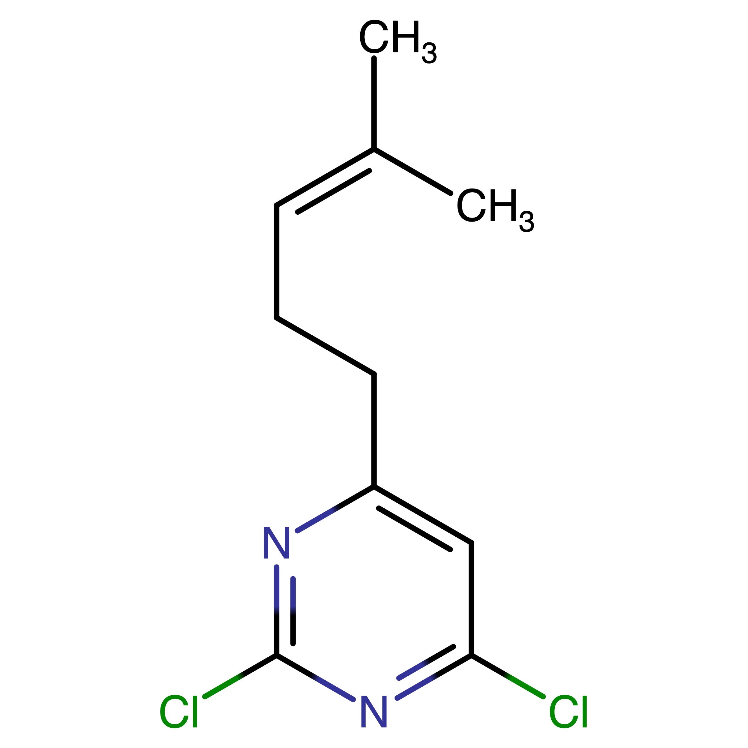 CAS RN 212650-38-9 | 2,4-Dichloro-6-(4-methylpent-3-en-1-yl)pyrimidine | MFCD29920443