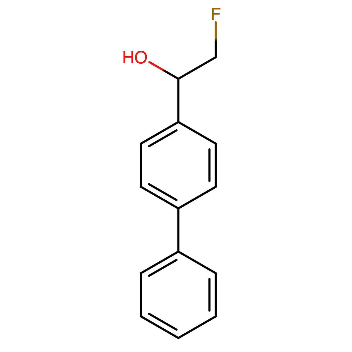 CAS RN 2126714-10-9 | 2-Fluoro-1-(4-phenylphenyl)ethanol | MFCD34860878