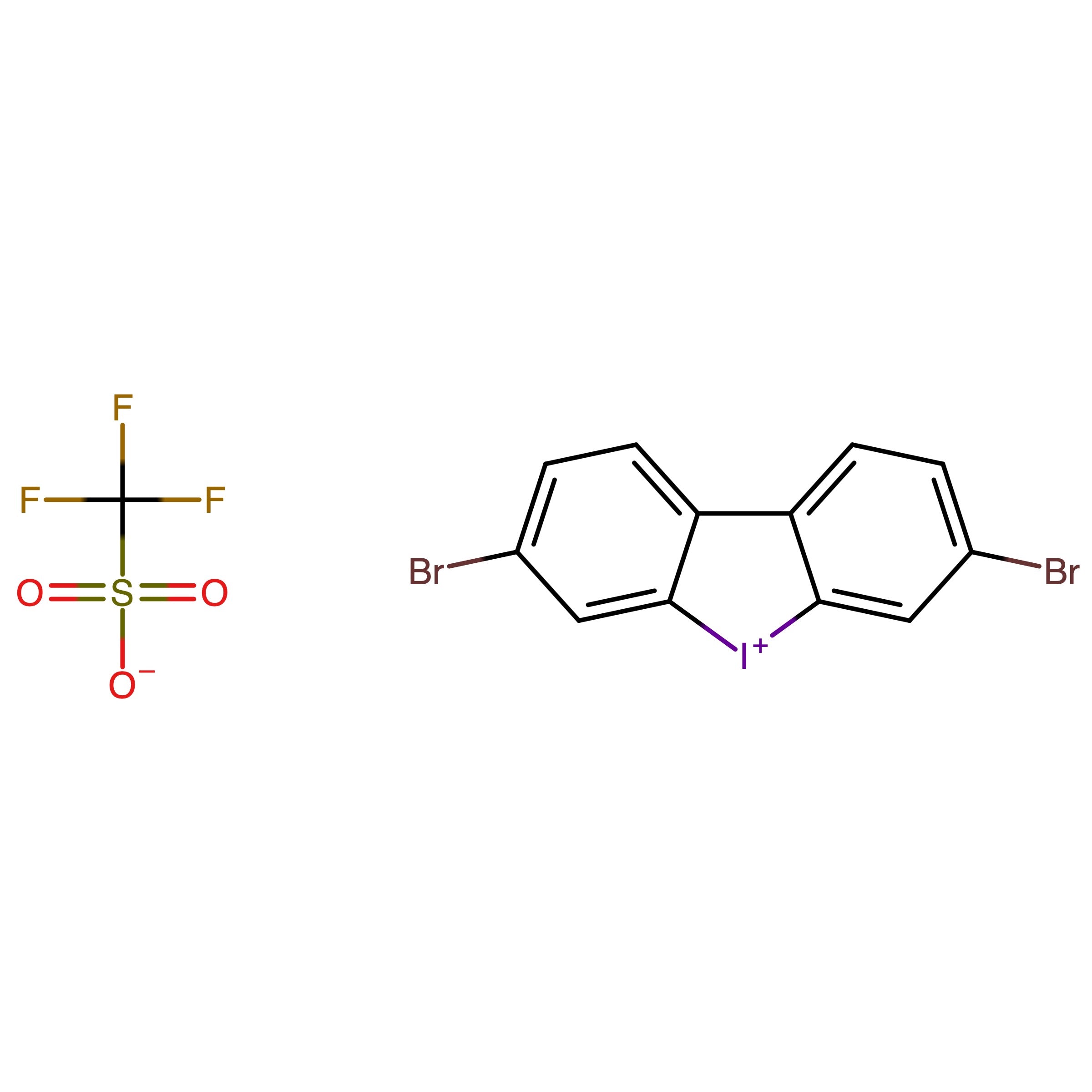 CAS RN 2130745-82-1 | Name: 3,7_Dibromodibenzo[b,d]iodol_5_ium trifluoromethanesulfonate