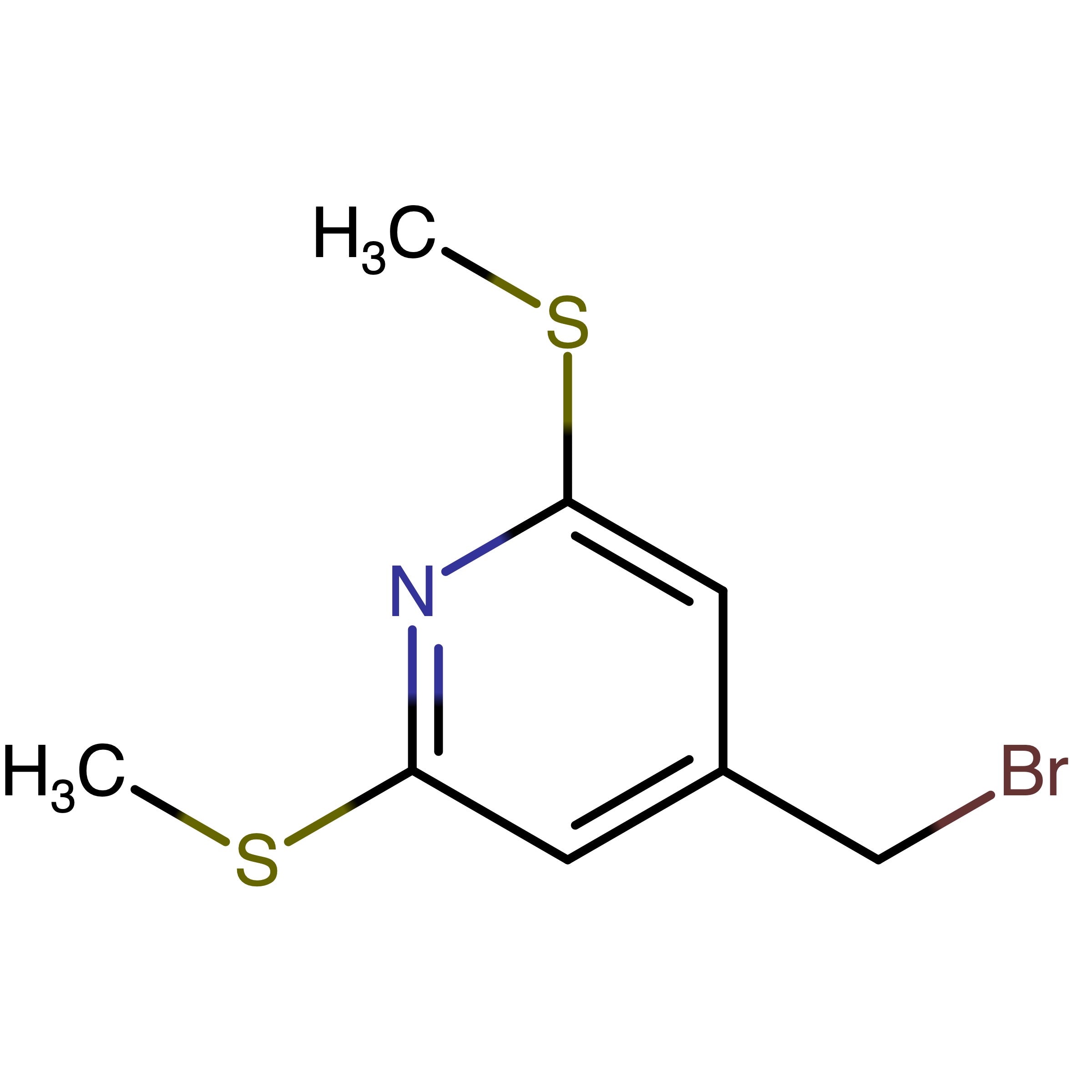CAS RN 2131782-87-9 | 4-(Bromomethyl)-2,6-bis(methylthio)pyridine