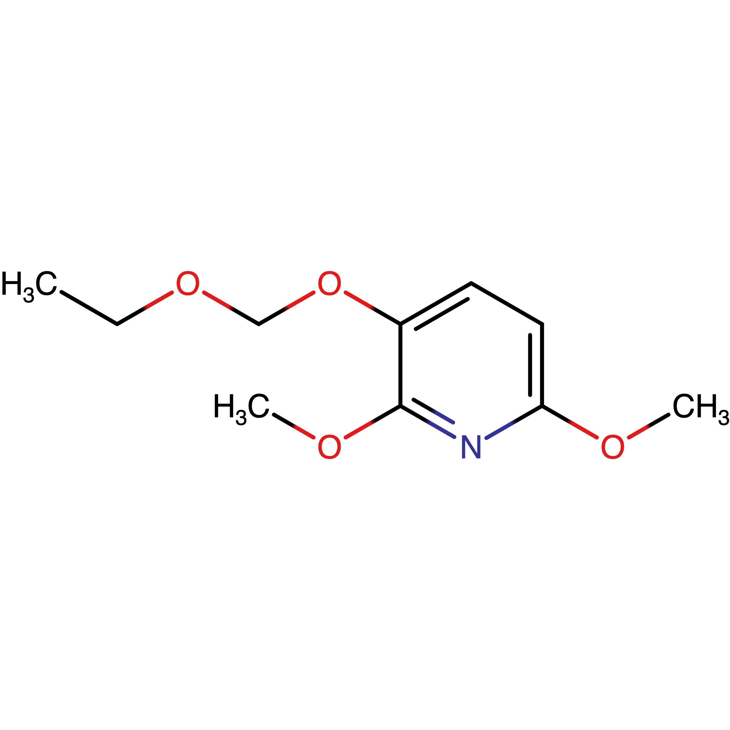 CAS RN 2131782-94-8 | 3-(Ethoxymethoxy)-2,6-dimethoxypyridine