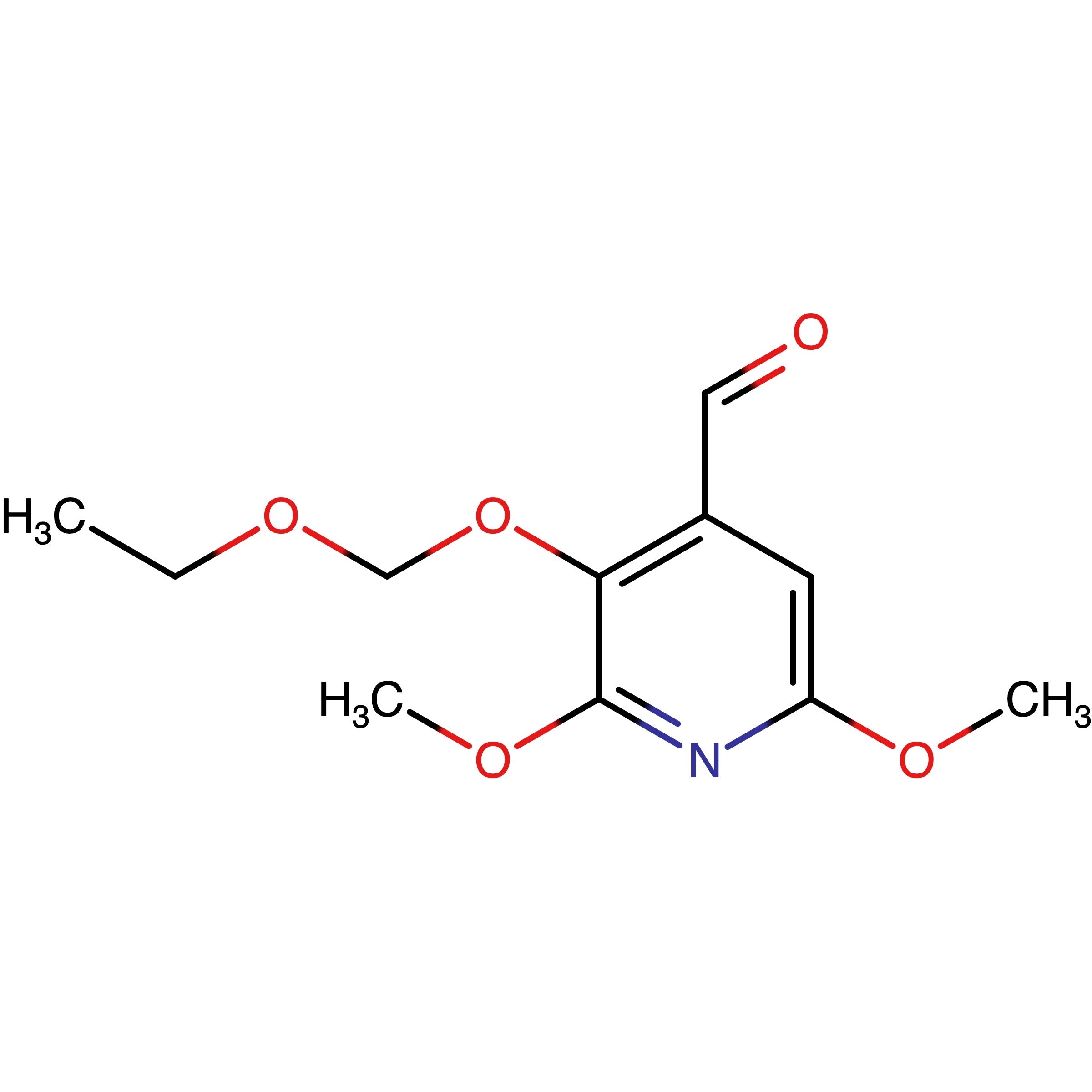 CAS RN 2131782-98-2 | 3-(Ethoxymethoxy)-2,6-dimethoxyisonicotinaldehyde