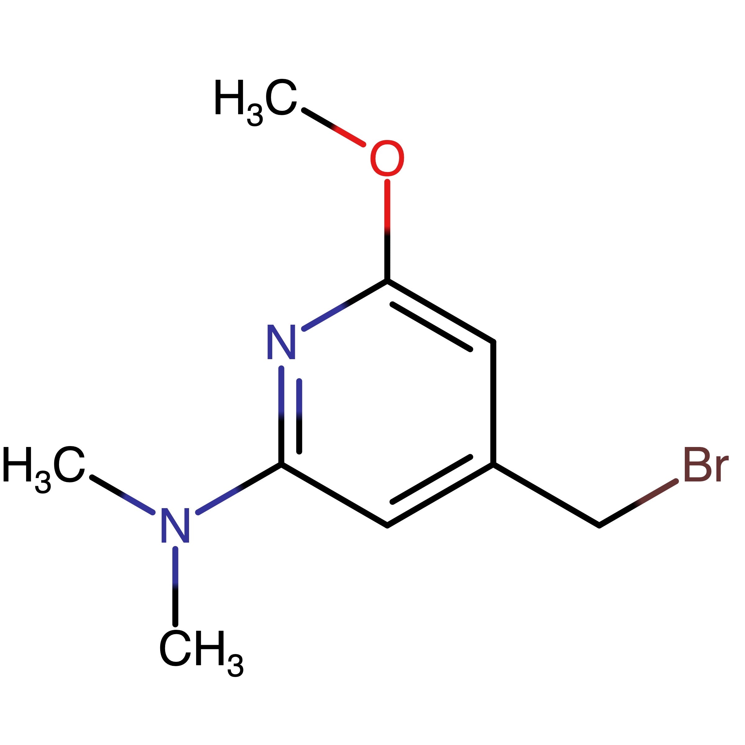 CAS RN 2131783-15-6 | 4-(Bromomethyl)-6-methoxy-N,N-dimethylpyridin-2-amine