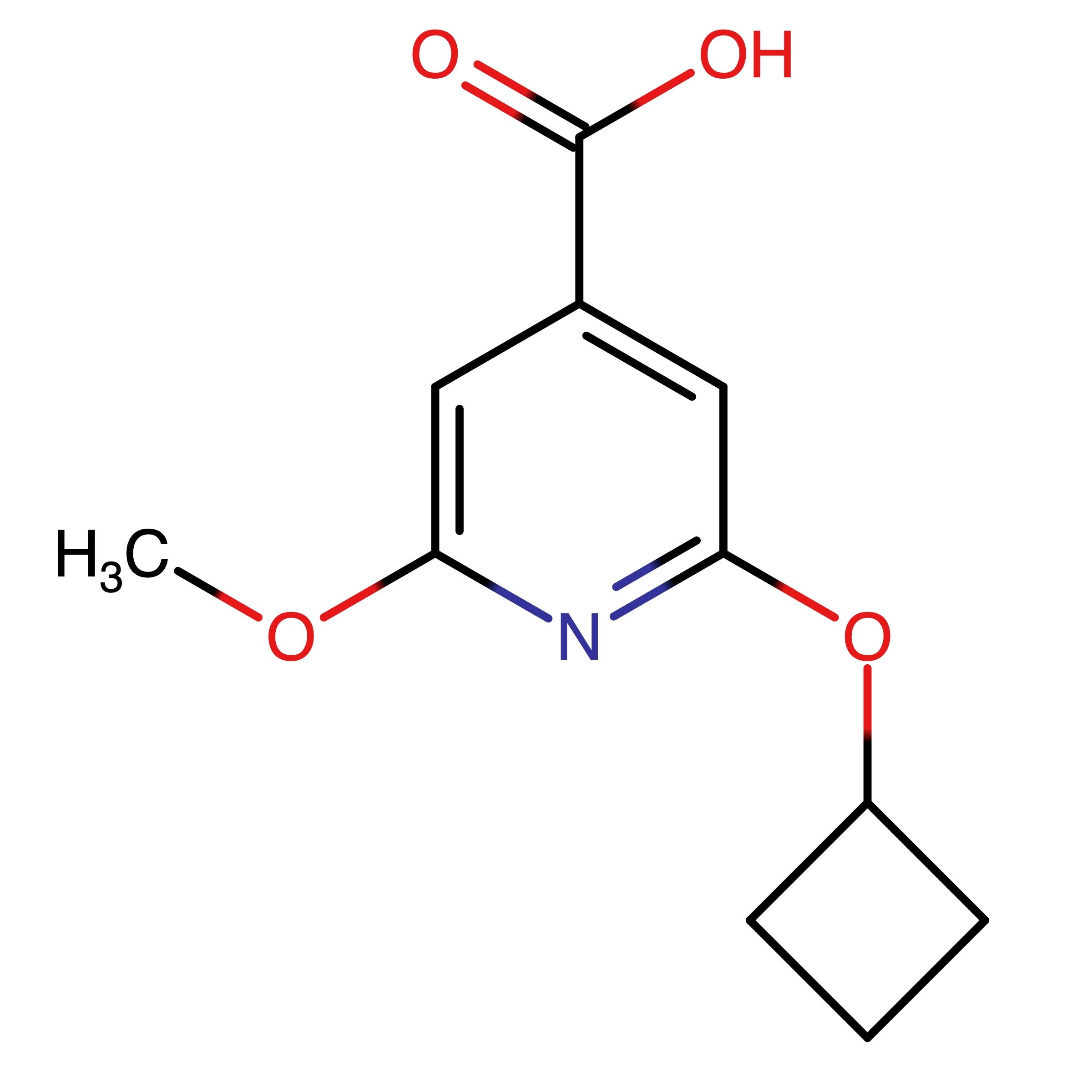 CAS RN 2131783-69-0 | 2-Cyclobutoxy-6-methoxyisonicotinic acid