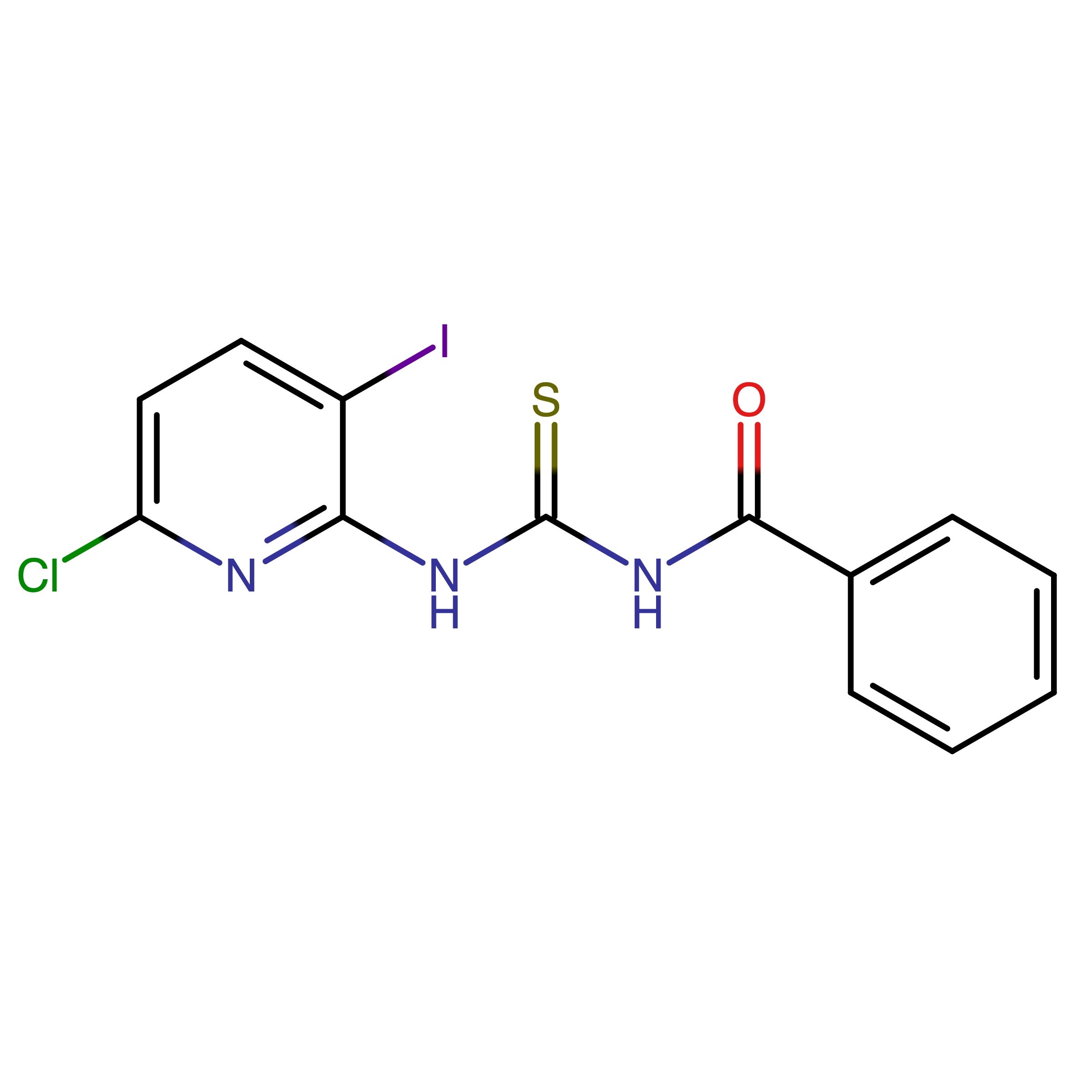 CAS RN 2132382-59-1 | N-((6-Chloro-3-iodopyridin-2-yl)carbamothioyl)benzamide