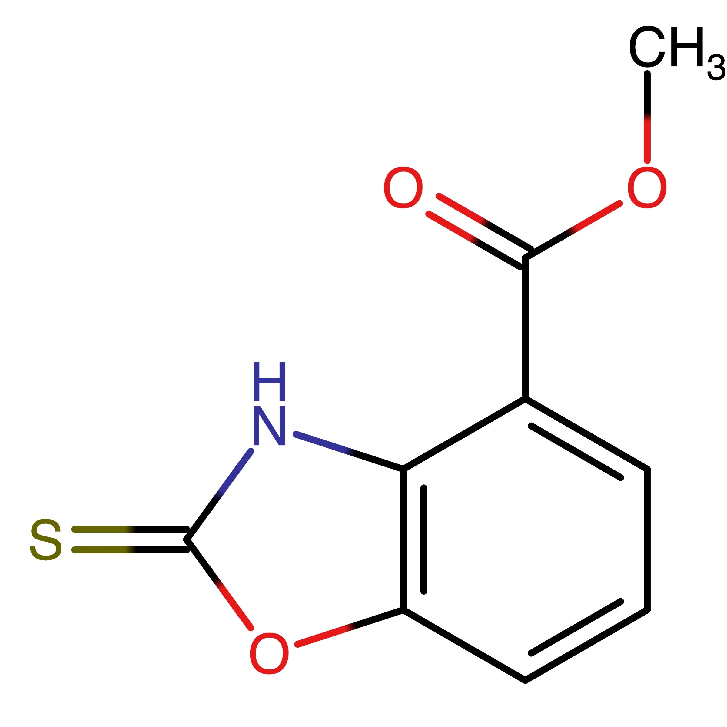 CAS RN 213685-54-2 | Methyl 2-thioxo-2,3-dihydrobenzoxazole-4-carboxylate | MFCD25960998