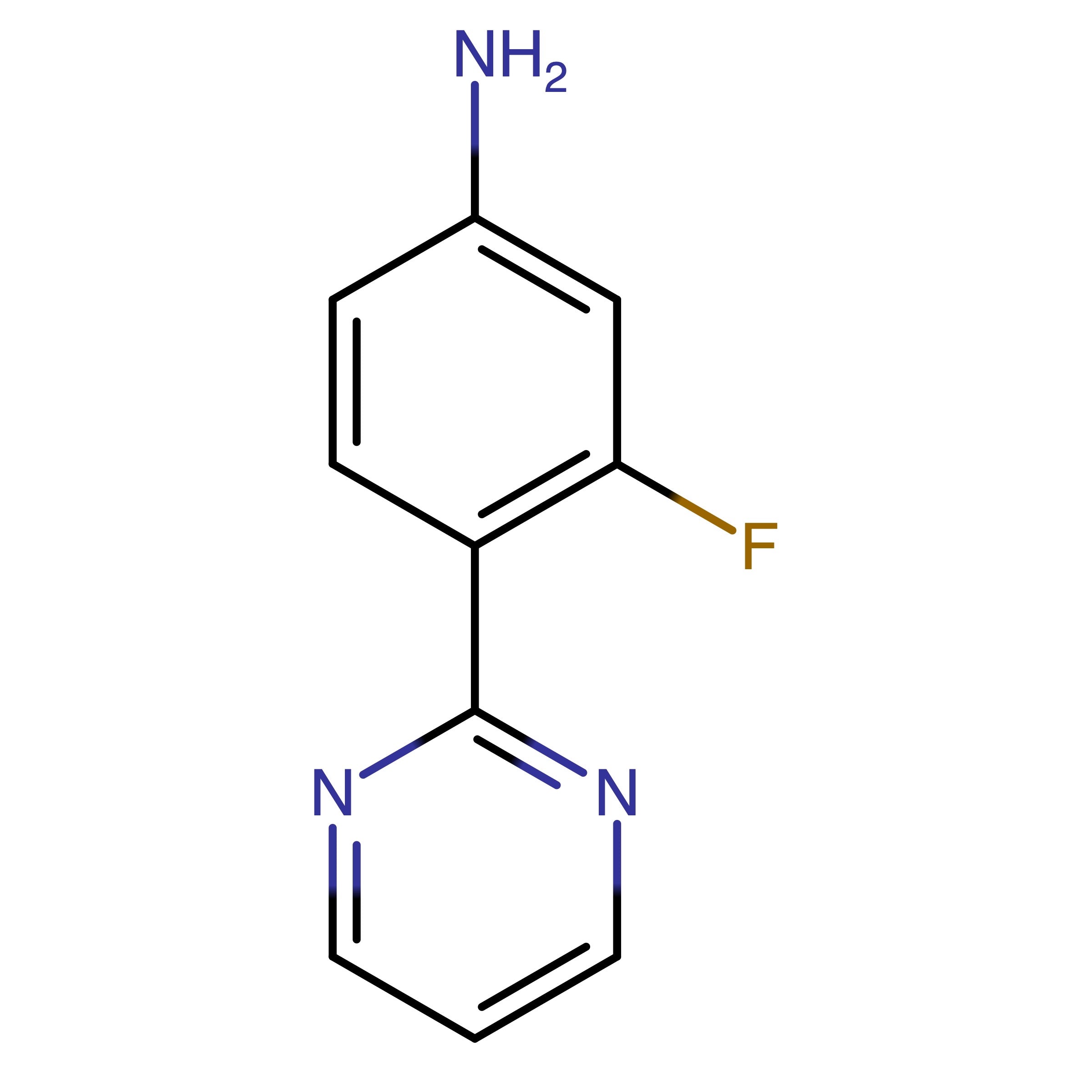 CAS RN 2142997-50-8 | 3-Fluoro-4-(pyrimidin-2-yl)aniline