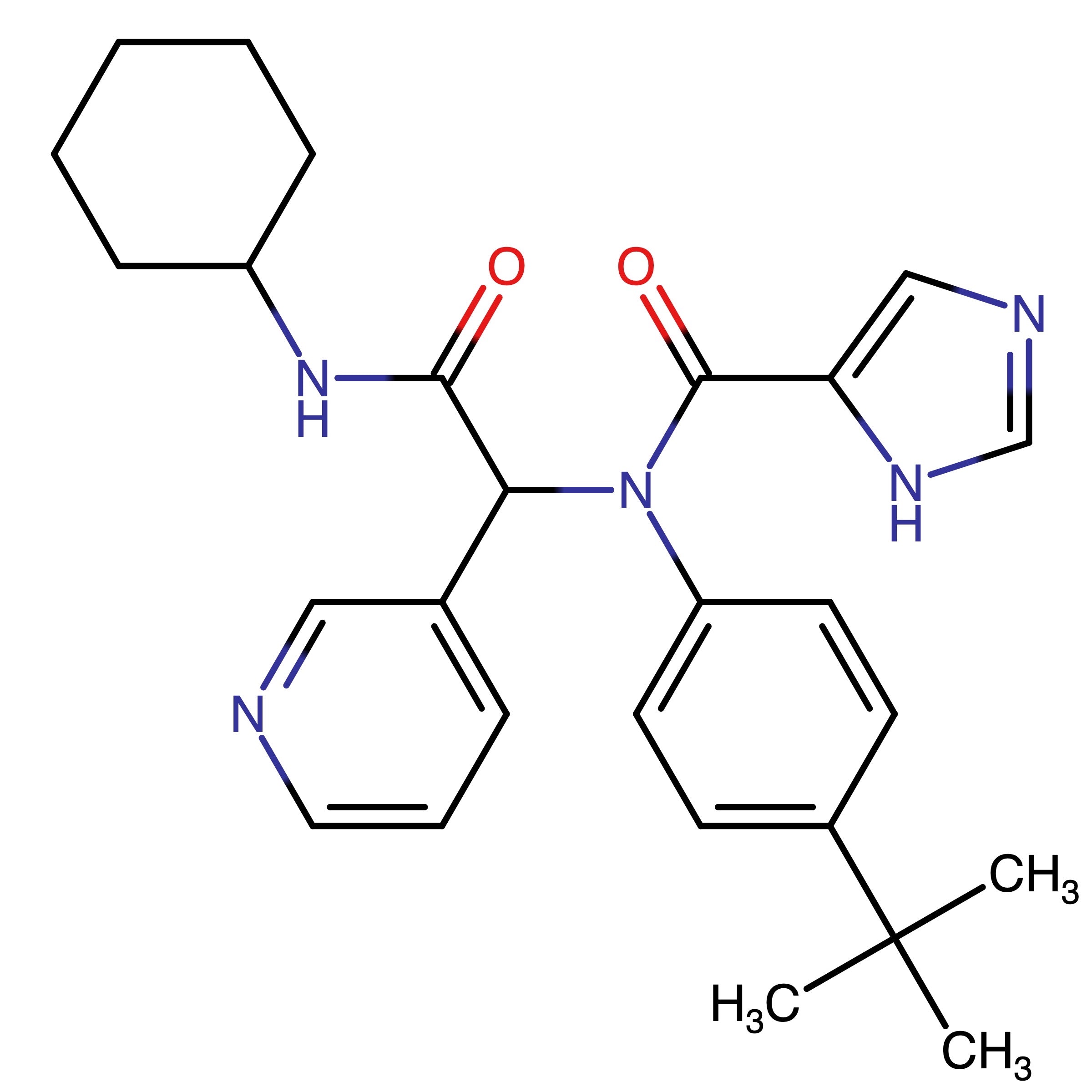CAS RN 2144491-78-9 | N-(4-(tert-Butyl)phenyl)-N-(2-(cyclohexylamino)-2-oxo-1-(pyridin-3-yl)ethyl)-1H-imidazole-5-carboxamide