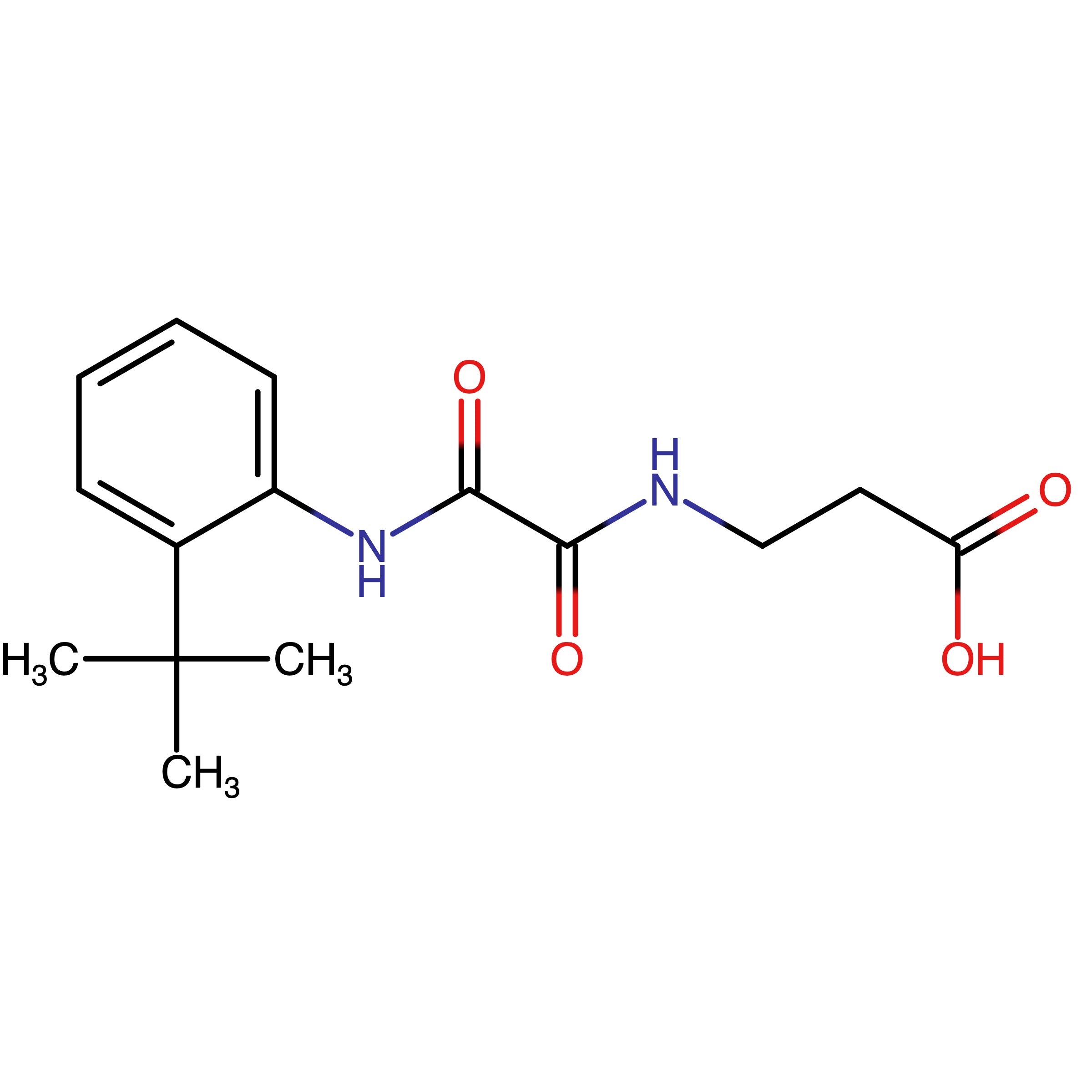 CAS RN 2149640-94-6 | 3-[[2-(2-tert-Butylanilino)-2-oxoacetyl]amino]propanoic acid