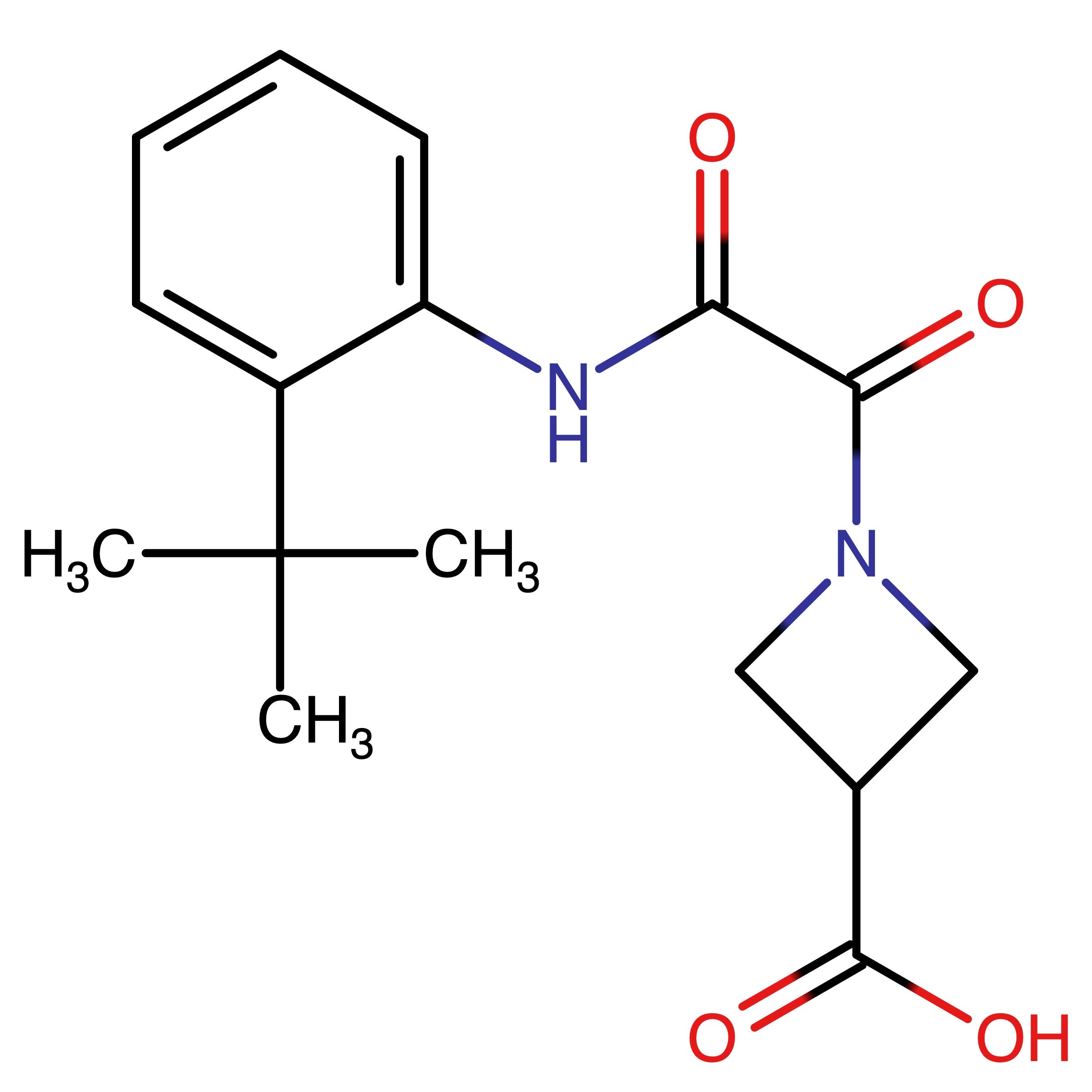 CAS RN 2149640-98-0 | 1-[2-(2-tert-Butylanilino)-2-oxoacetyl]azetidine-3-carboxylic acid