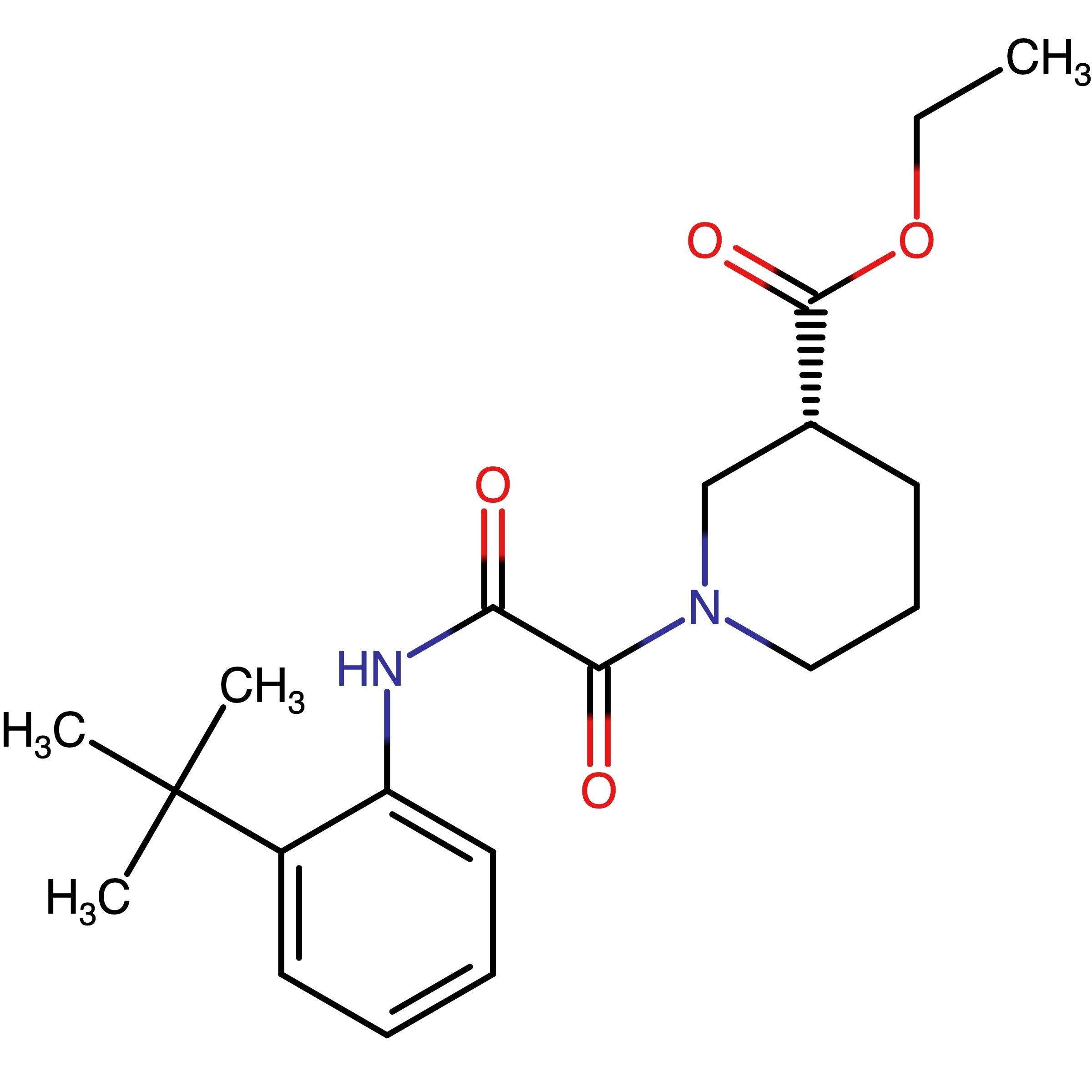 CAS RN 2149641-05-2 | Ethyl (3R)-1-[2-(2-tert-butylanilino)-2-oxoacetyl]piperidine-3-carboxylate