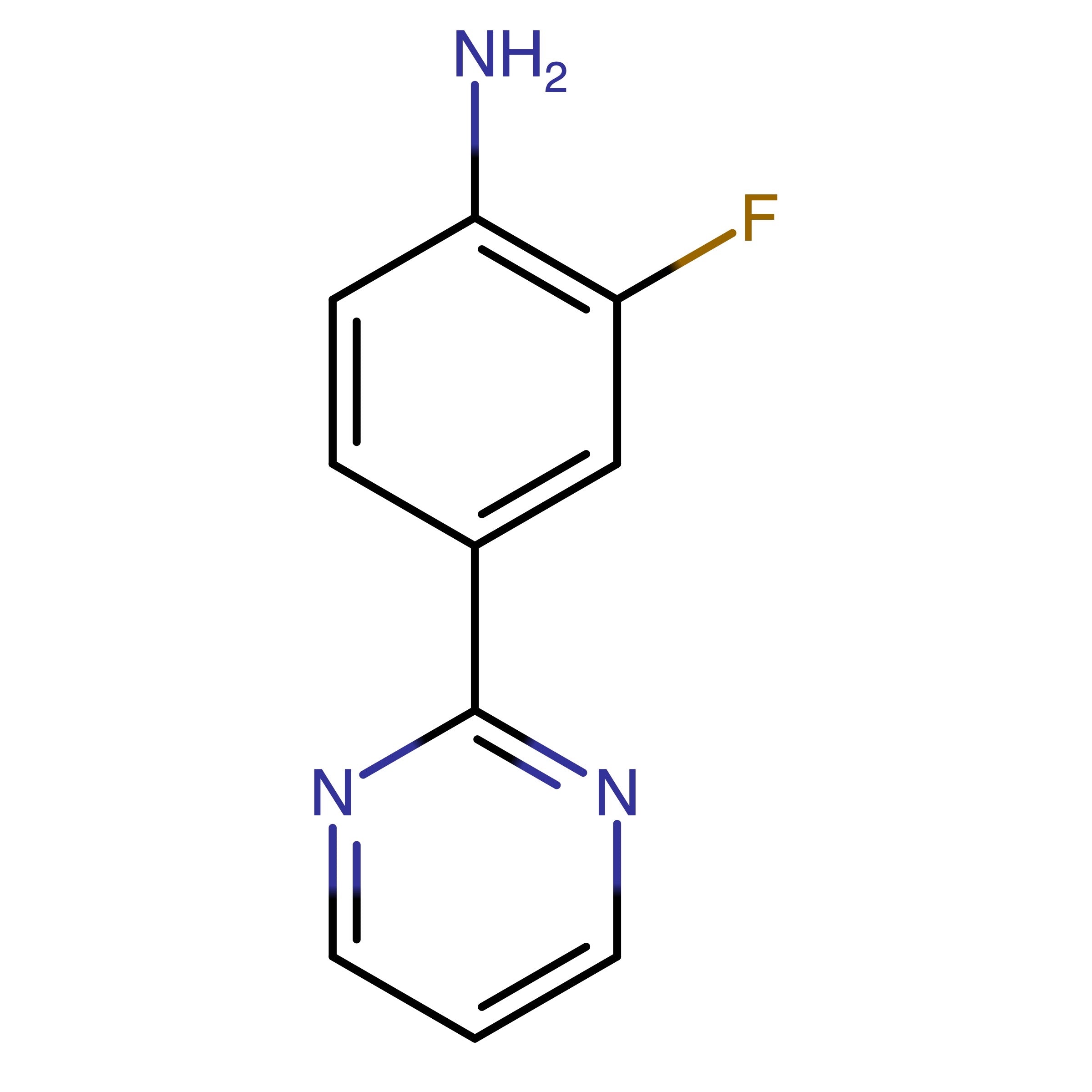 CAS RN 2156217-70-6 | 2-Fluoro-4-(pyrimidin-2-yl)anilin
