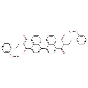 215726-40-2 | 2,9-Bis(2-methoxyphenethyl)anthra[2,1,9-def:6,5,10-d'e'f']diisoquinoline-1,3,8,10(2H,9H)-tetraone - Hoffman Fine Chemicals