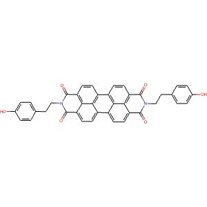 215726-41-3 | 2,9-Bis(4-hydroxyphenethyl)anthra[2,1,9-def:6,5,10-d'e'f']diisoquinoline-1,3,8,10(2H,9H)-tetraone - Hoffman Fine Chemicals