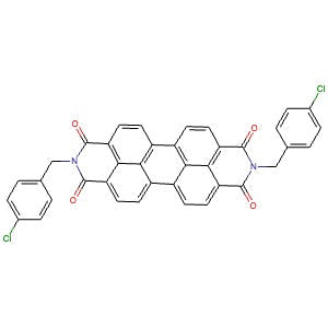 215726-50-4 | 2,9-Bis(4-chlorobenzyl)anthra[2,1,9-def:6,5,10-d'e'f']diisoquinoline-1,3,8,10(2H,9H)-tetraone - Hoffman Fine Chemicals
