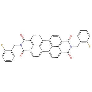 215726-55-9 | 2,9-Bis(2-fluorobenzyl)anthra[2,1,9-def:6,5,10-d'e'f']diisoquinoline-1,3,8,10(2H,9H)-tetraone - Hoffman Fine Chemicals