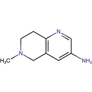 216966-37-9 | 6-Methyl-5,6,7,8-tetrahydro-1,6-naphthyridin-3-amine - Hoffman Fine Chemicals