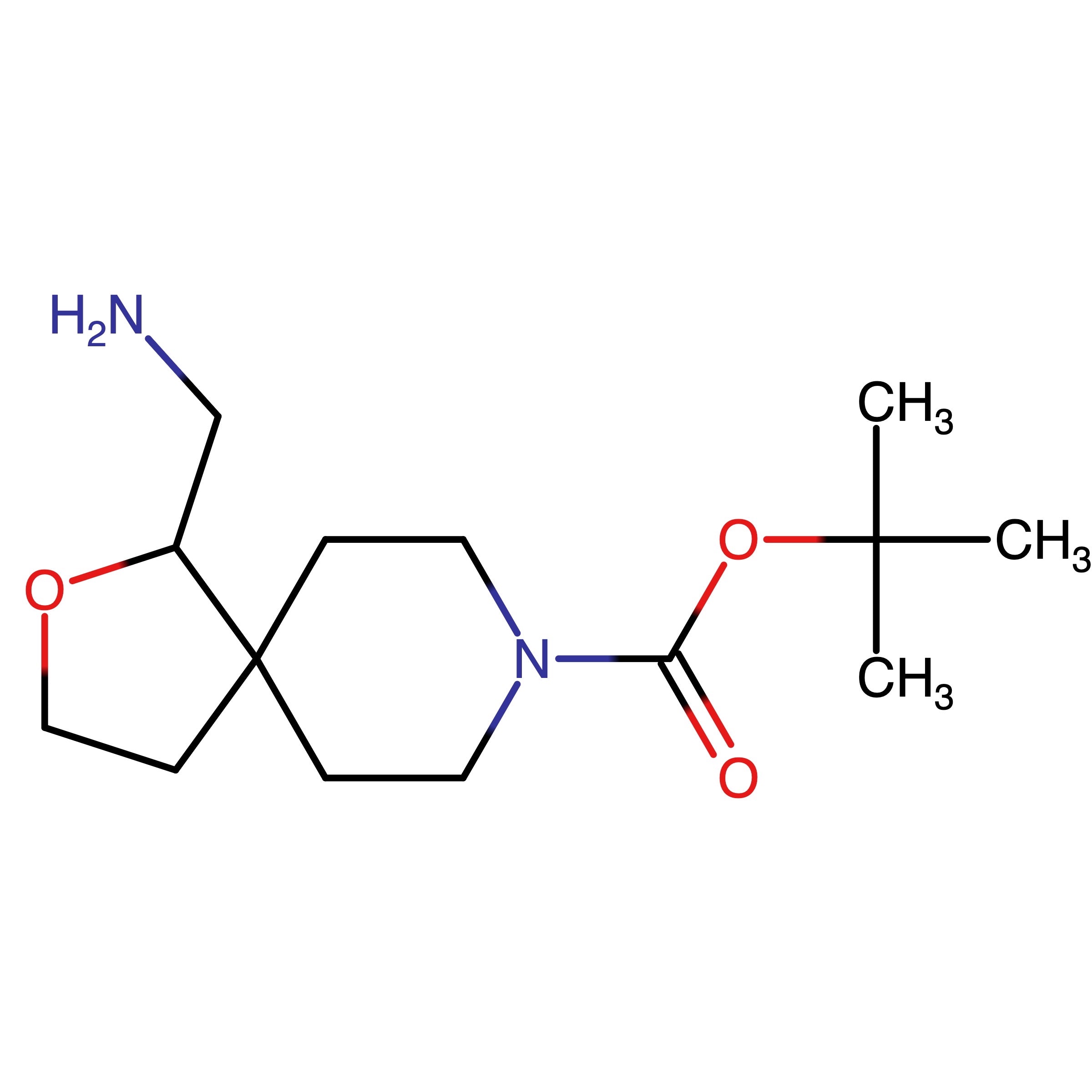 CAS RN 2171821-21-7 | tert-Butyl 1-(aminomethyl)-2-oxa-8-azaspiro[4.5]decane-8-carboxylate