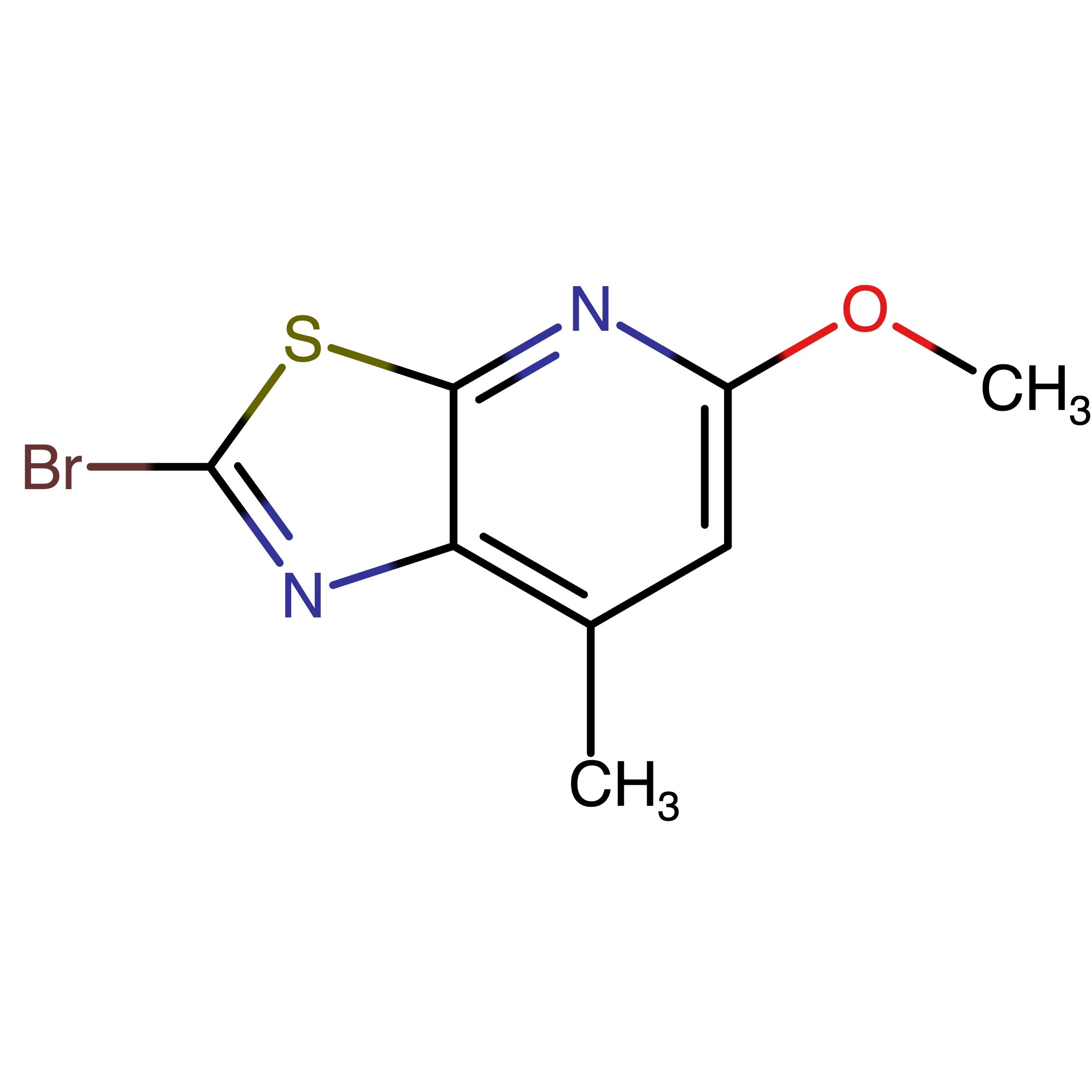 CAS RN 2173068-96-5 | 2-Bromo-5-methoxy-7-methylthiazolo[5,4-b]pyridine
