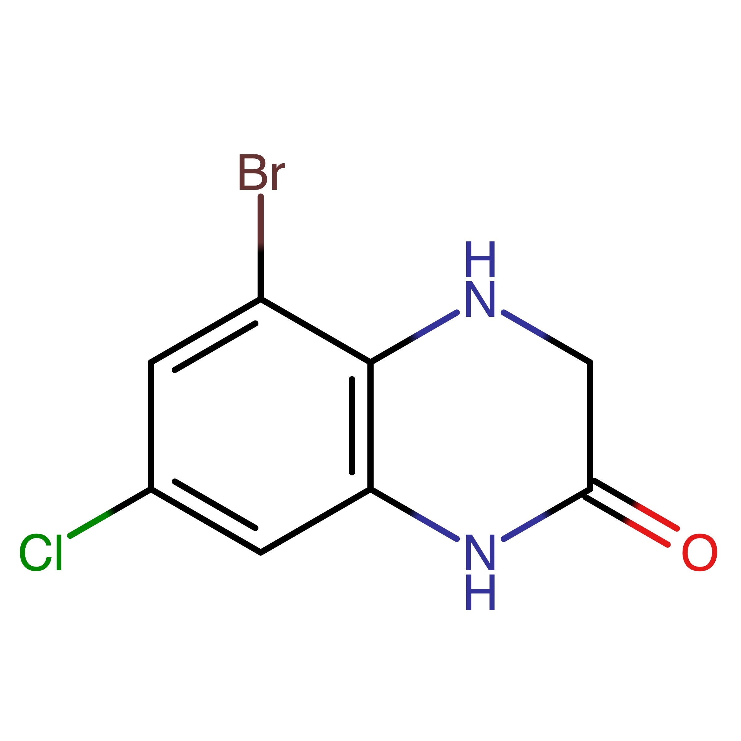 CAS RN 2173069-21-9 | 5-Bromo-7-chloro-3,4-dihydroquinoxalin-2(1H)-one