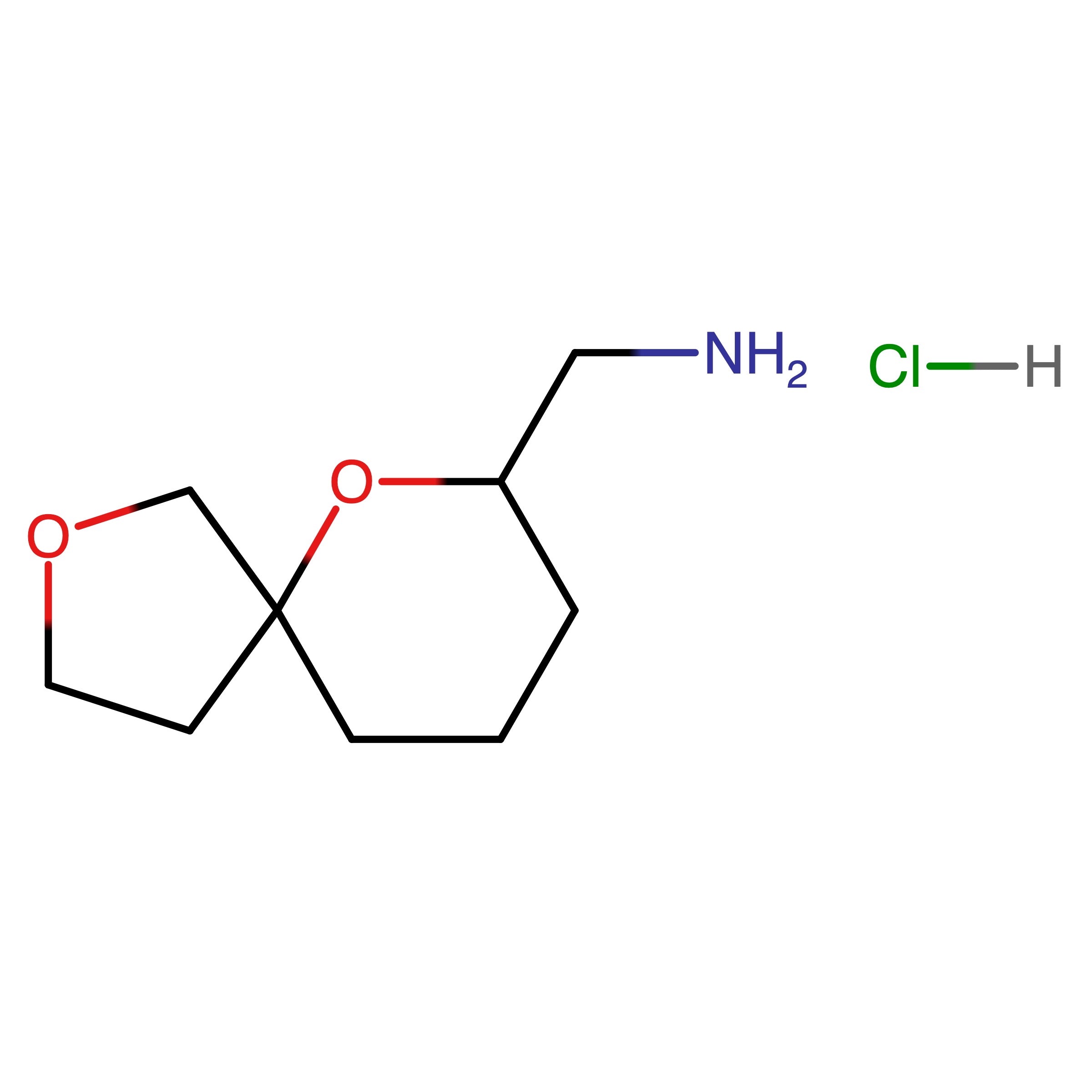 CAS RN 2174002-11-8 | (2,6-Dioxaspiro[4.5]decan-7-yl)methanamine hydrochloride | MFCD31616513