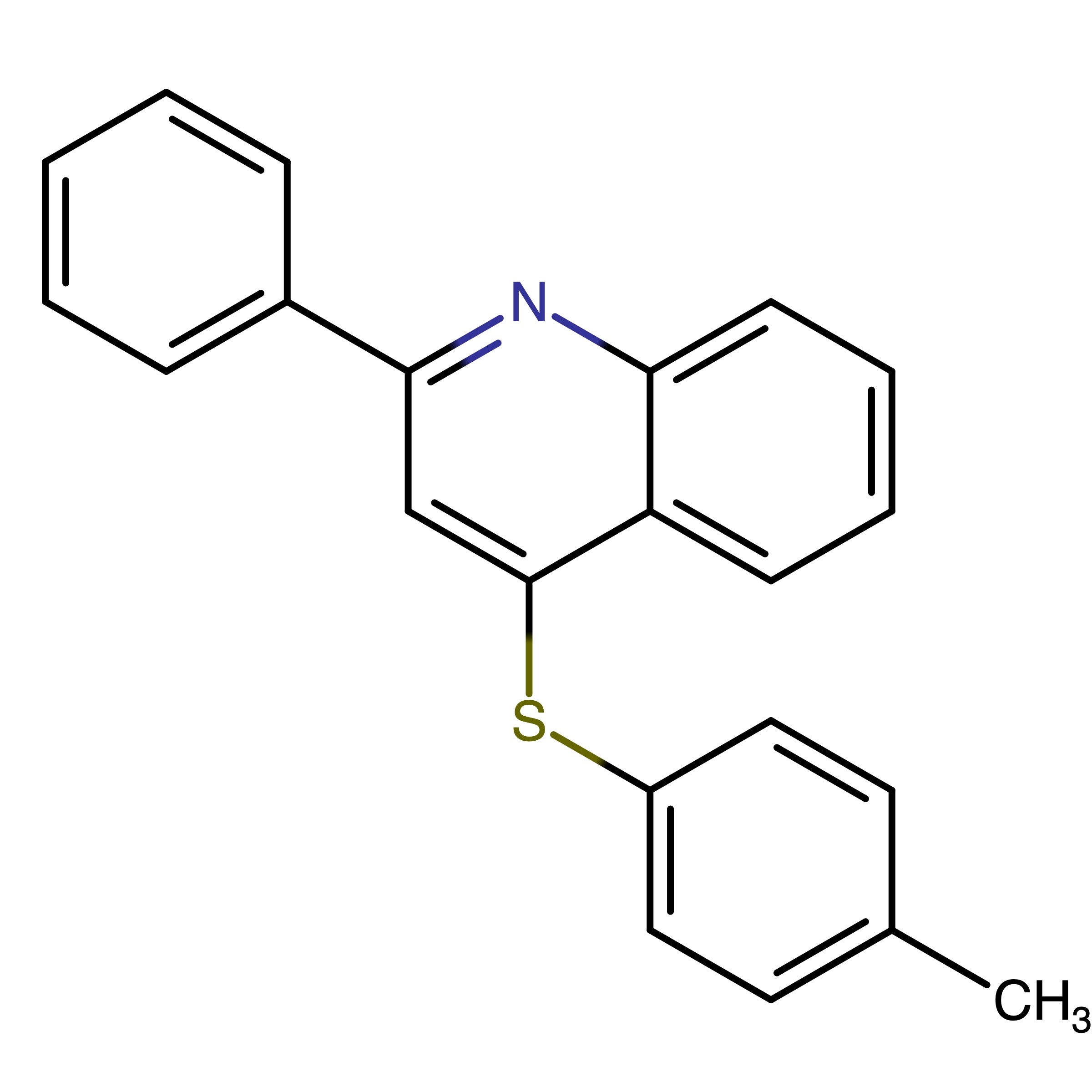 CAS RN 2190510-56-4 | 2-Phenyl-4-(p-tolylthio)quinoline