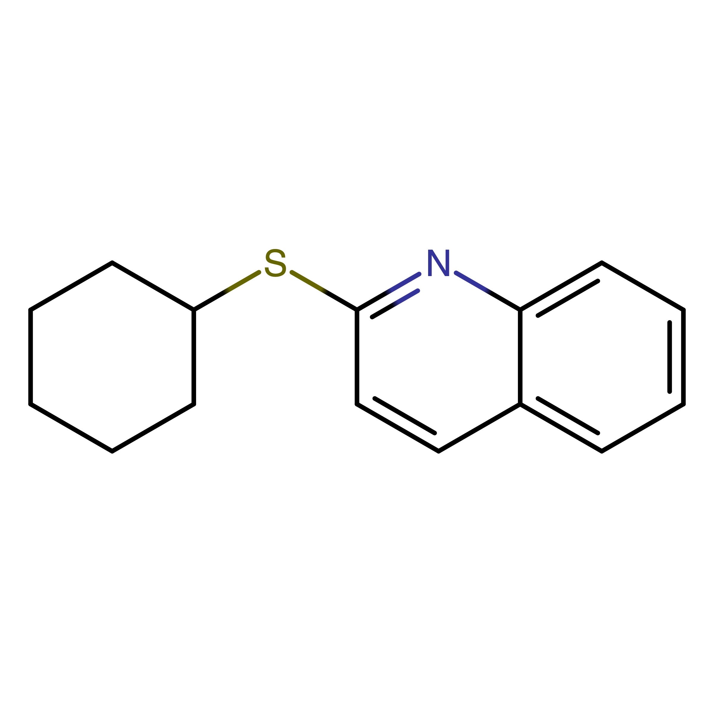 CAS RN 2190510-57-5 | 2-(Cyclohexylthio)quinoline