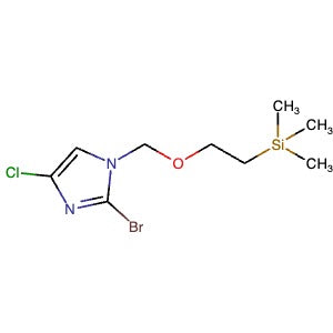 2200238-98-6 | 2-Bromo-4-chloro-1-((2-(trimethylsilyl)ethoxy)methyl)-1H-imidazole - Hoffman Fine Chemicals