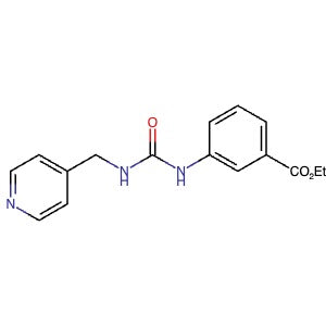 2207426-53-5 | Ethyl 3-(3-(pyridin-4-ylmethyl)ureido)benzoate - Hoffman Fine Chemicals