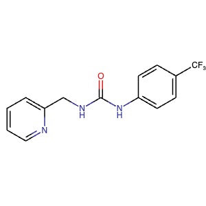 222017-96-1 | 1-(Pyridin-2-ylmethyl)-3-(4-(trifluoromethyl)phenyl)urea