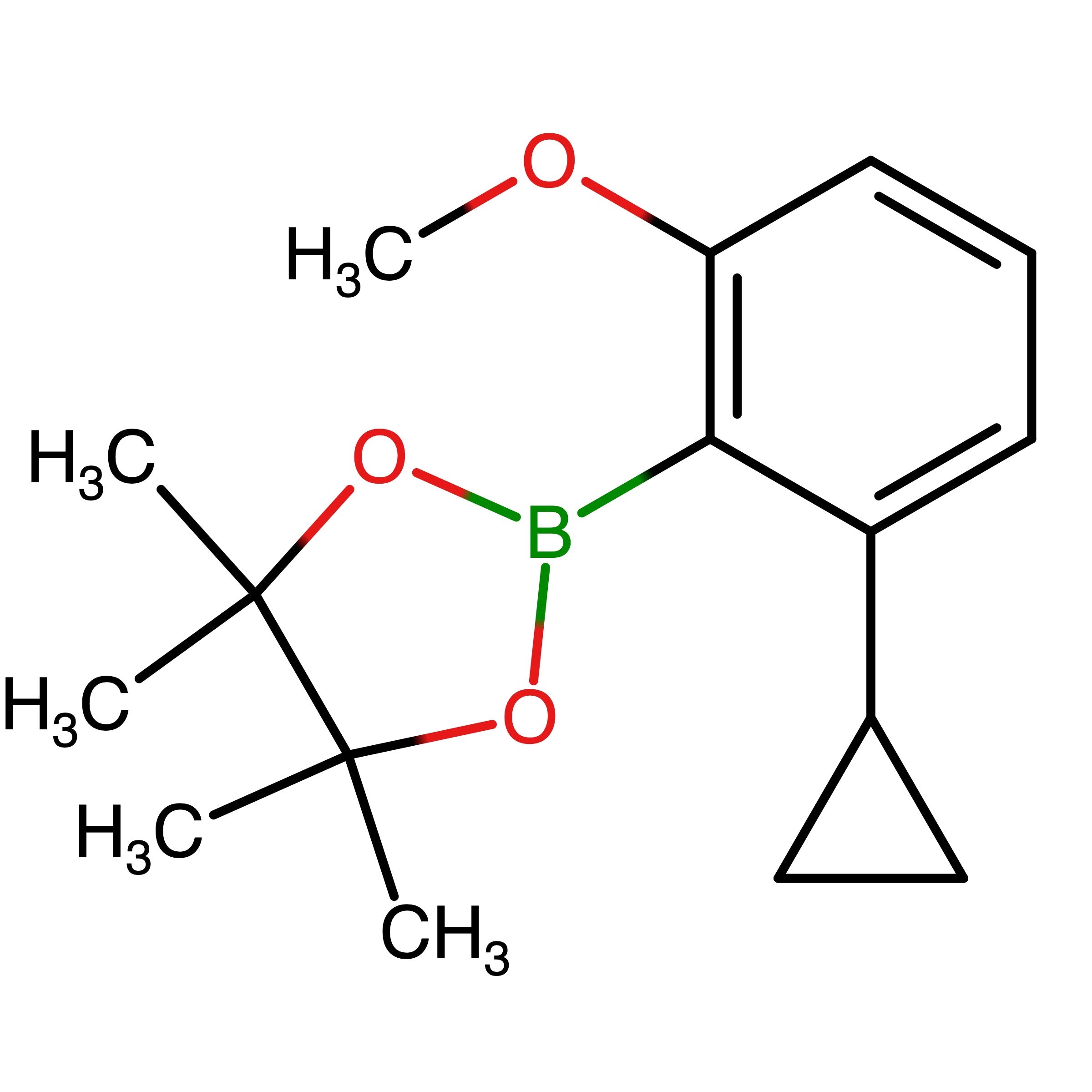 CAS RN 2223030-13-3 | 2-(2-Cyclopropyl-6-methoxyphenyl)-4,4,5,5-tetramethyl-1,3,2-dioxaborolane