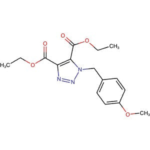 222634-46-0 | Diethyl 1-(4-methoxybenzyl)-1H-1,2,3-triazole-4,5-dicarboxylate - Hoffman Fine Chemicals