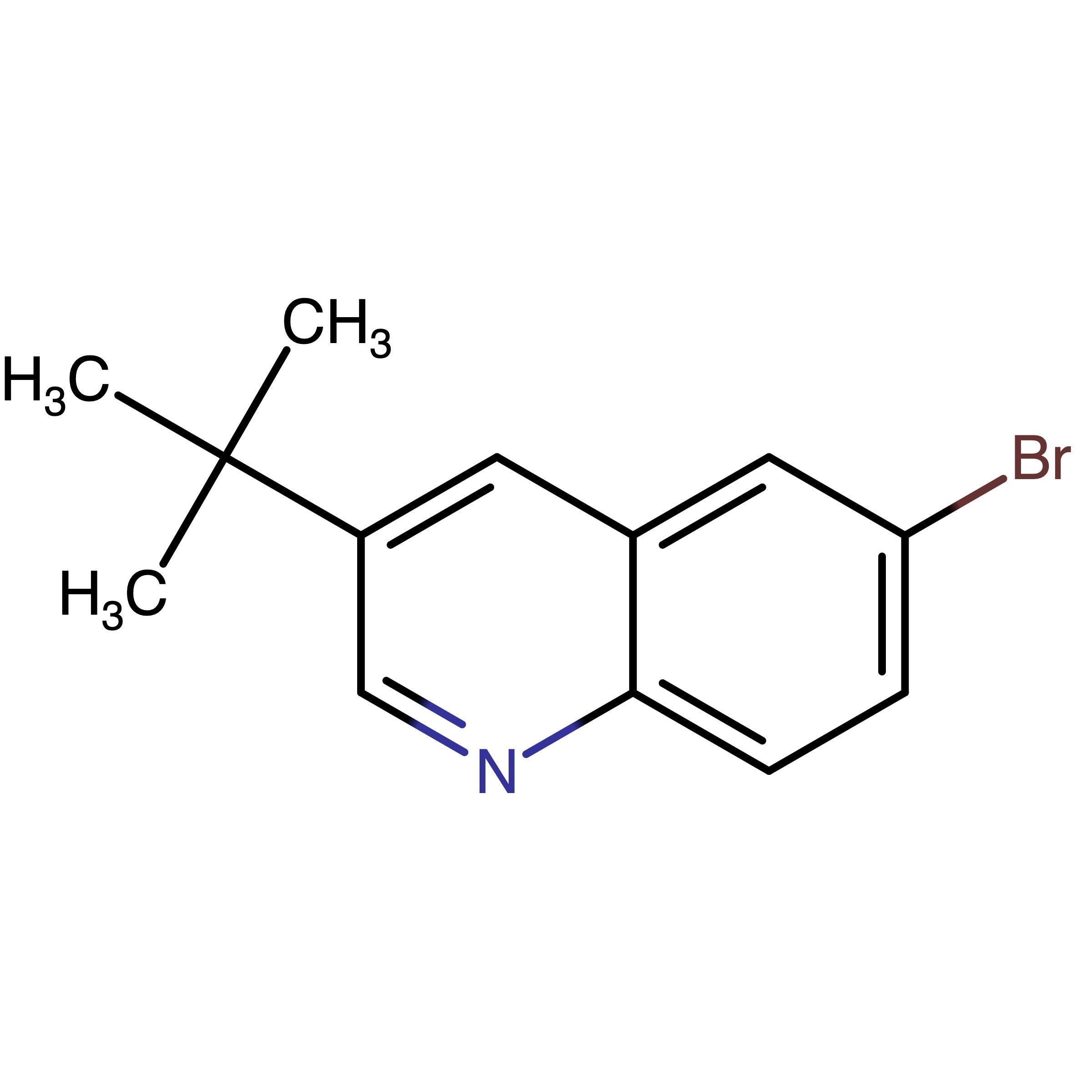 CAS RN 2227196-67-8 | 3-(tert-Butyl)-6-bromoquinoline