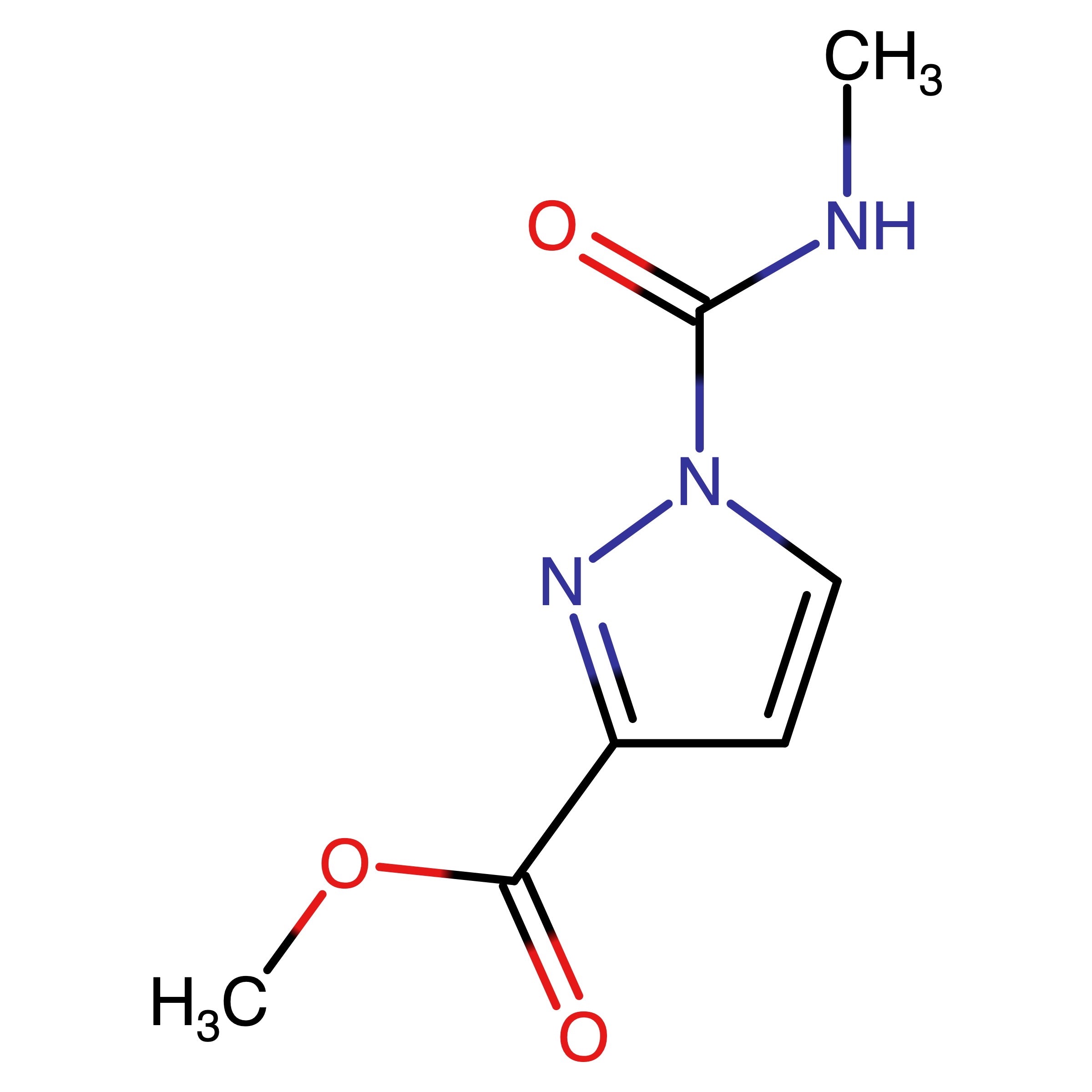 CAS RN 2227532-50-3 | Methyl 1-(methylcarbamoyl)-1H-pyrazole-3-carboxylate