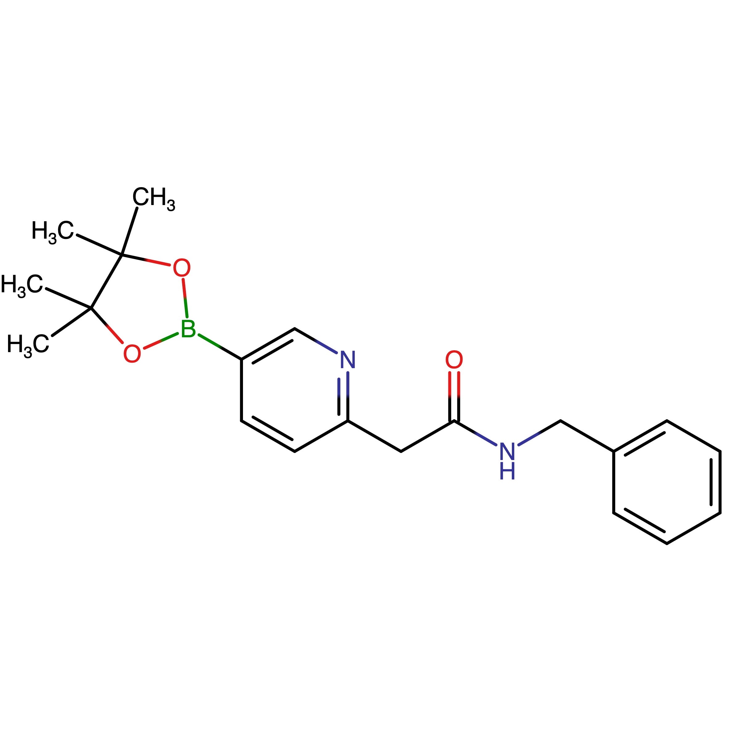 CAS RN 2227595-45-9 | N-Benzyl-2-(5-(4,4,5,5-tetramethyl-1,3,2-dioxaborolan-2-yl)pyridin-2-yl)ethanamide