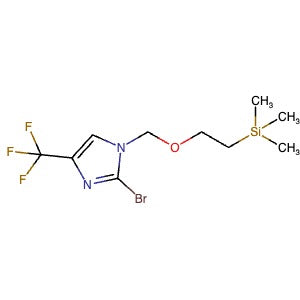 2230864-38-5 | 2-Bromo-4-(trifluoromethyl)-1-((2-(trimethylsilyl)ethoxy)methyl)-1H-imidazole - Hoffman Fine Chemicals