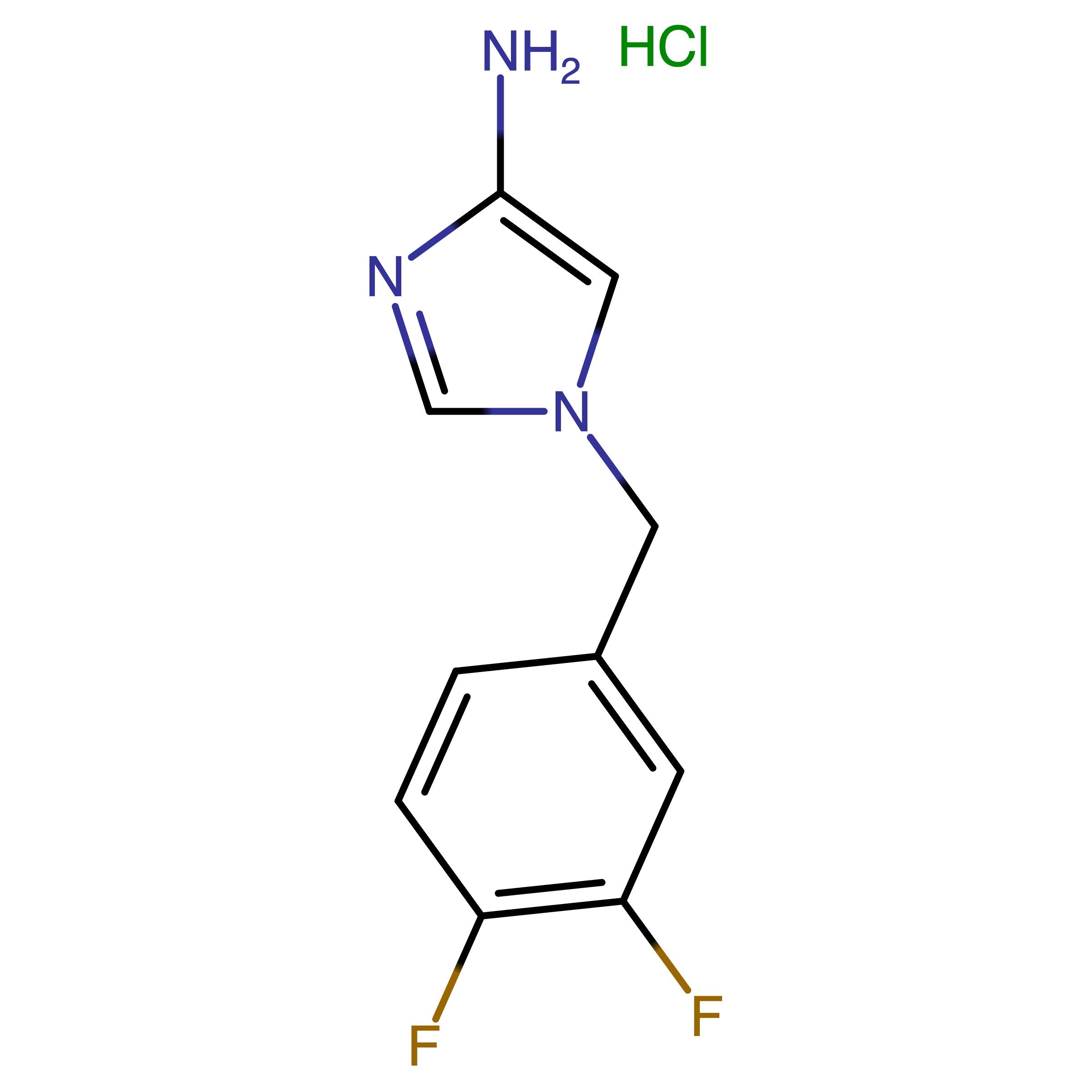 CAS RN 2231142-33-7 | 1-[(3,4-Difluorophenyl)methyl]imidazol-4-amine hydrochloride