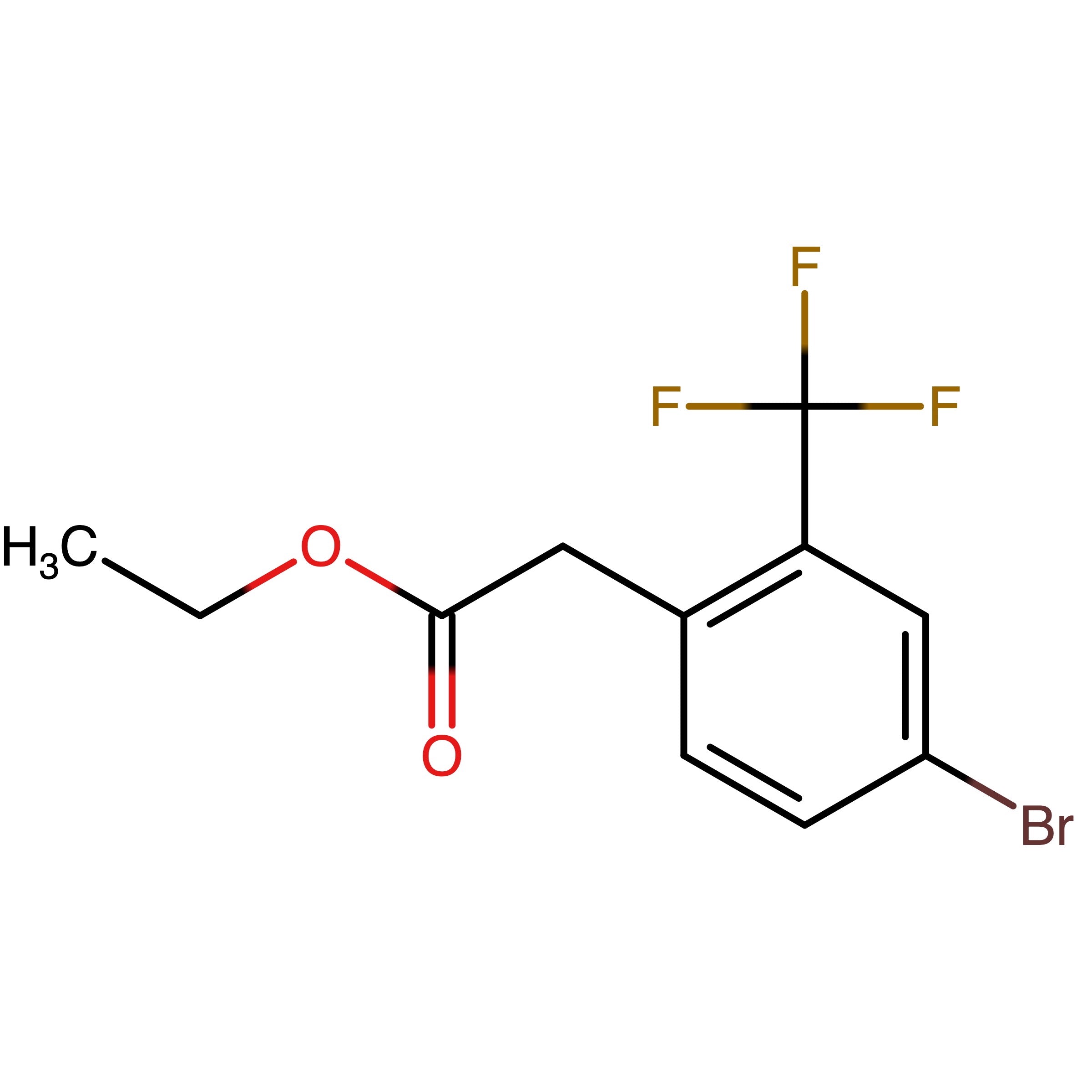 CAS RN 2231829-96-0 | Ethyl 2-[4-bromo-2-(trifluoromethyl)phenyl]acetate