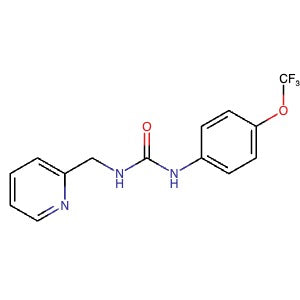 223610-54-6 | 1-(Pyridin-2-ylmethyl)-3-(4-(trifluoromethoxy)phenyl)urea