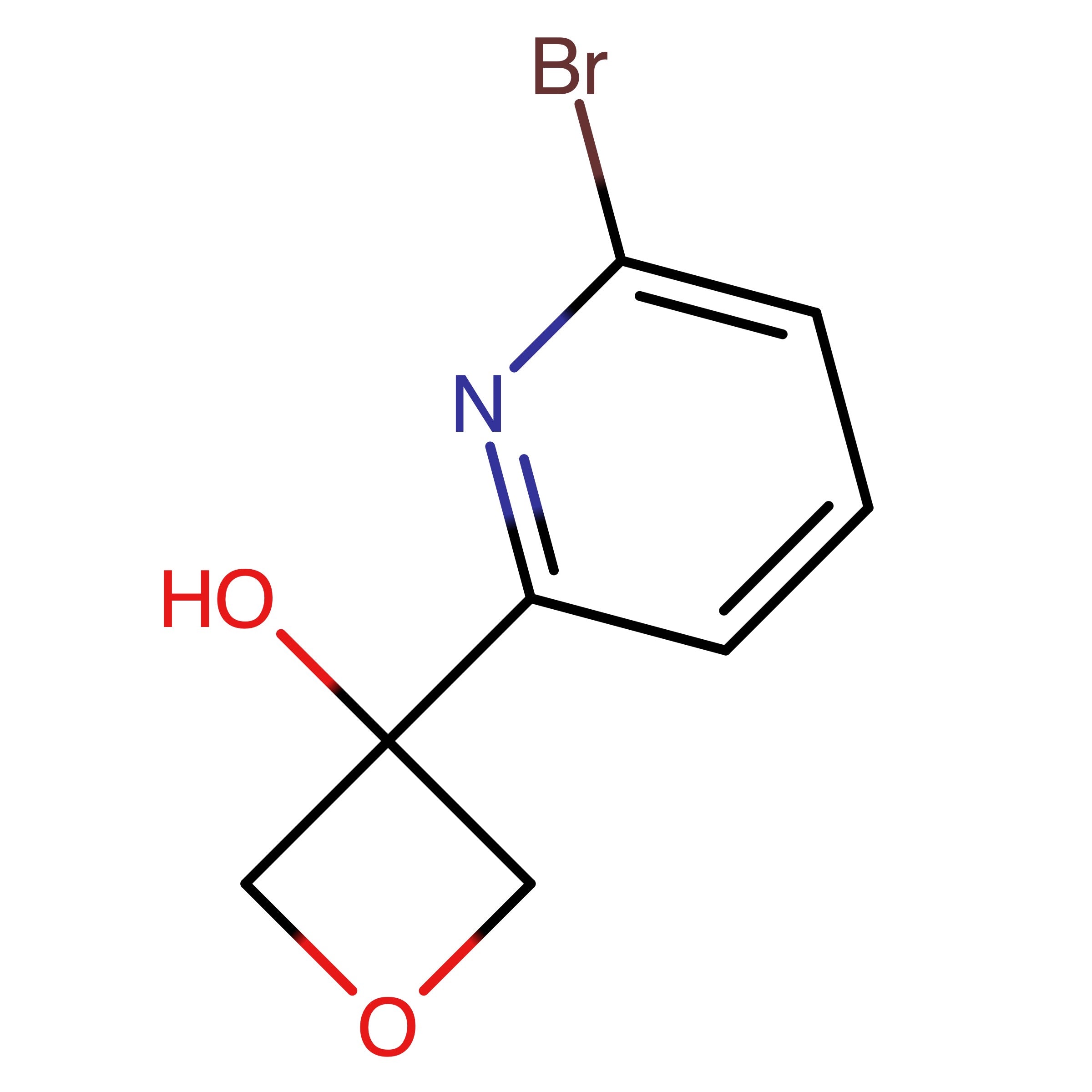 CAS RN 2241031-41-2 | 3-(6-Bromopyridin-2-yl)oxetan-3-ol 