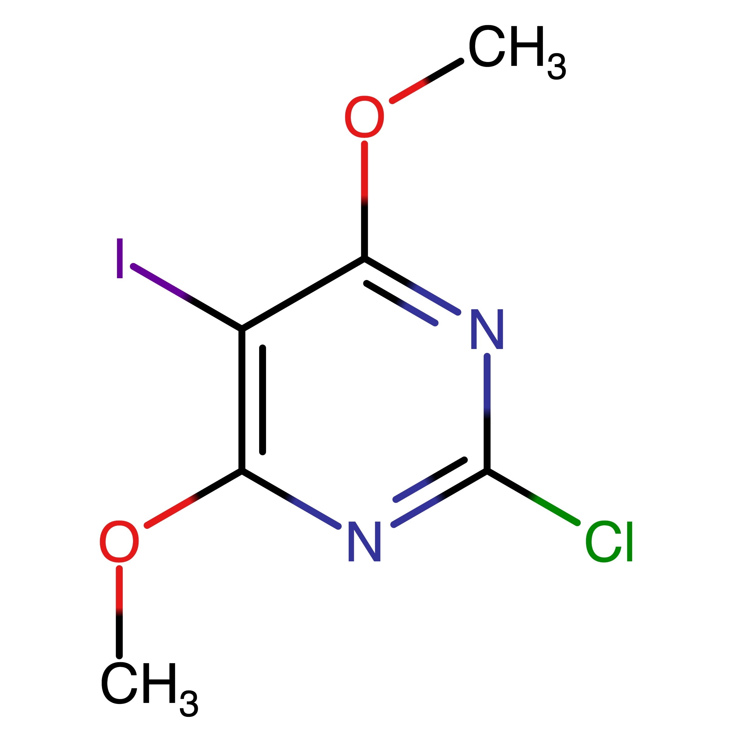 CAS RN 2241239-23-4 | 2-Chloro-5-iodo-4,6-dimethoxypyrimidine